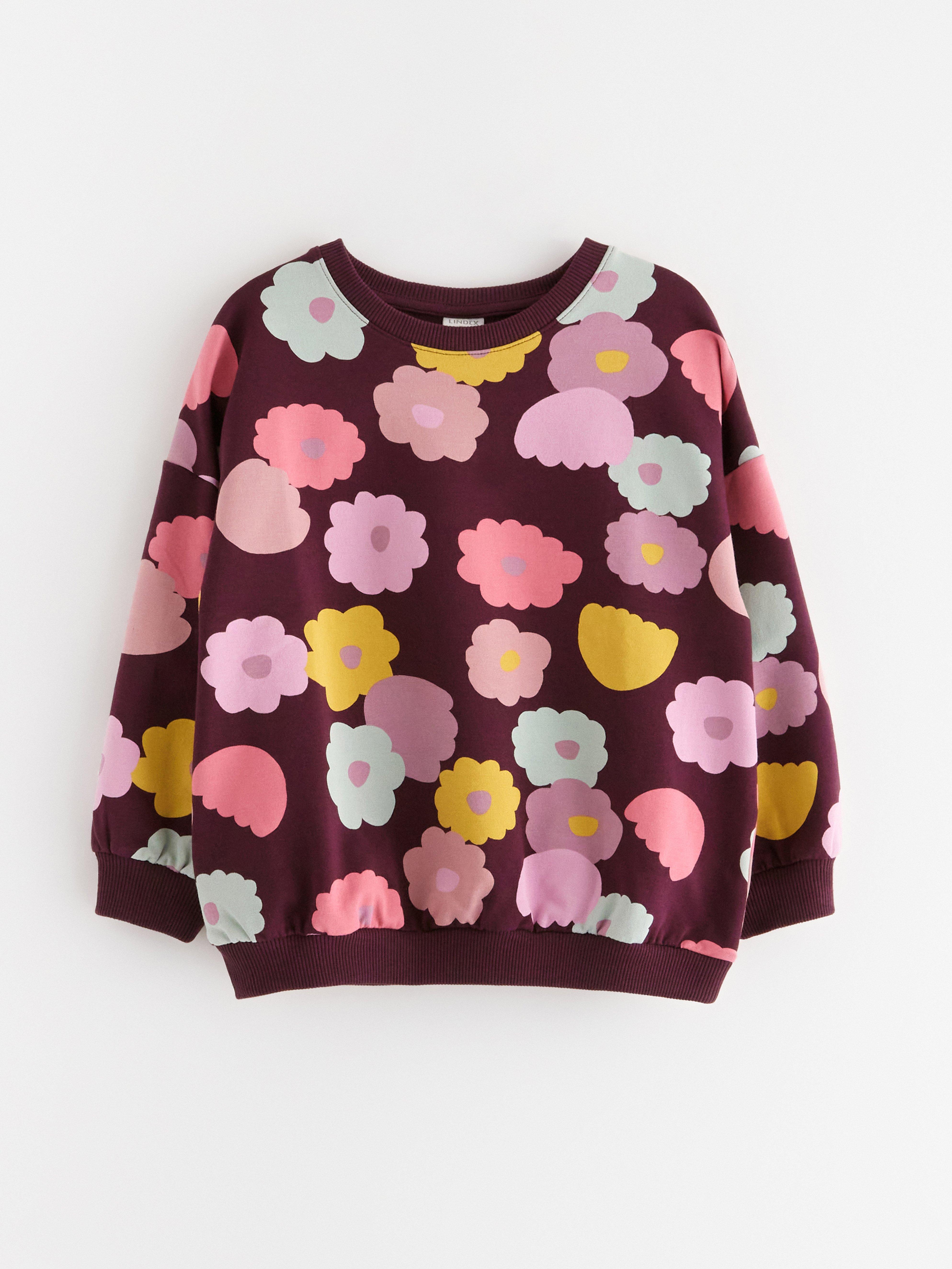 Sweatshirt - Børn - Lilla