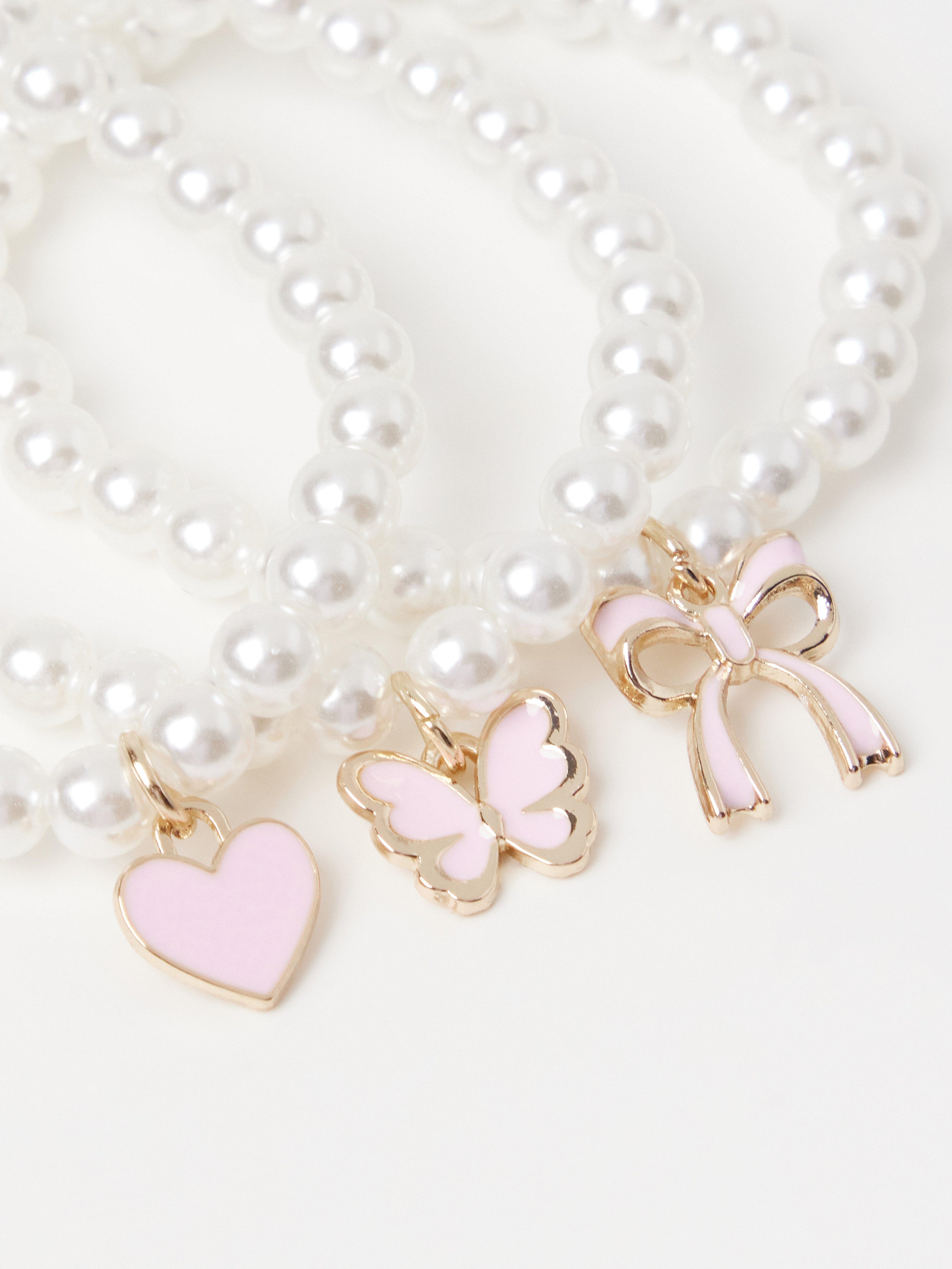 Jewellery Set - Kids Wear - White