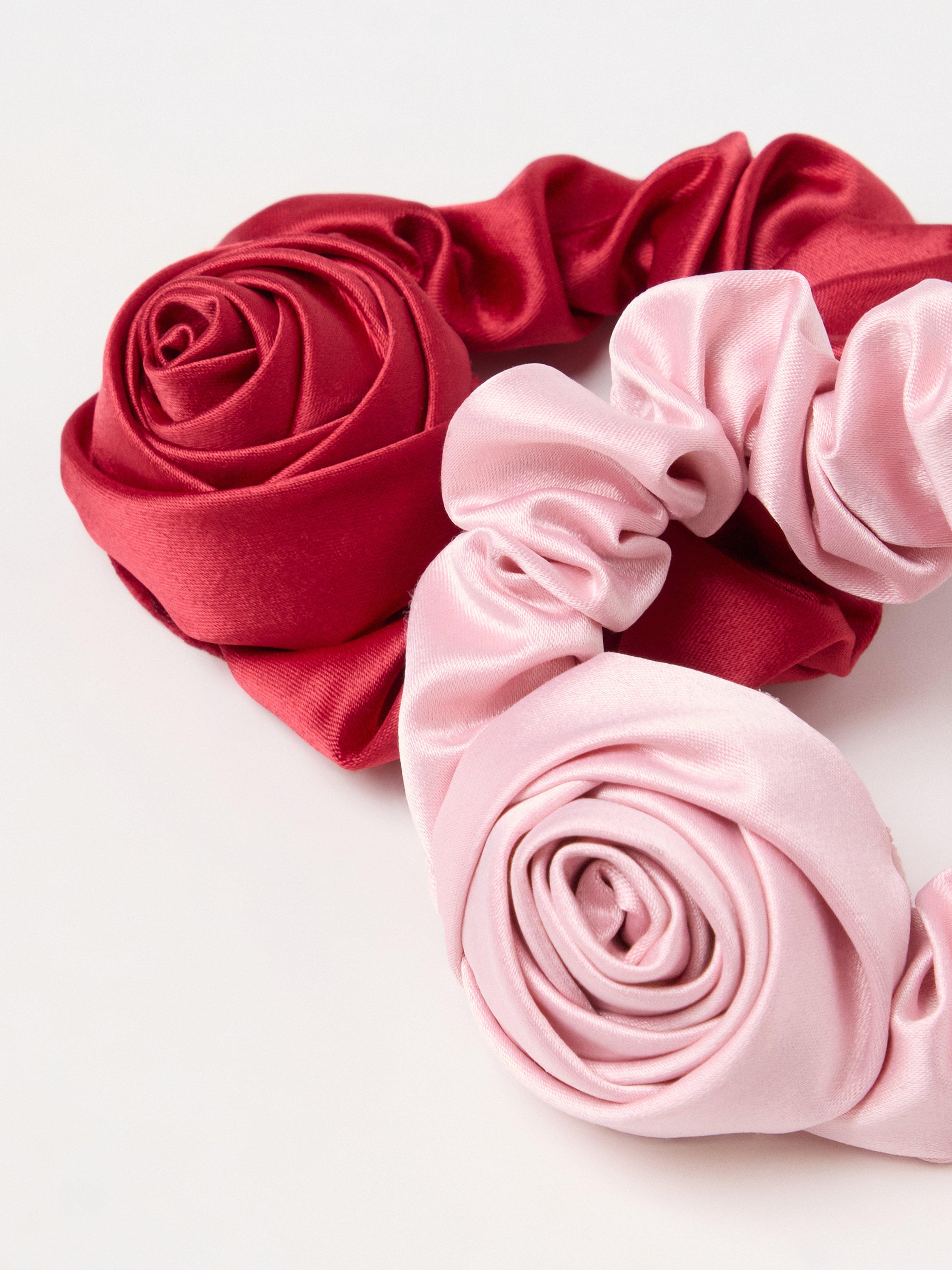 Hair Elastics - Kids Wear - Red