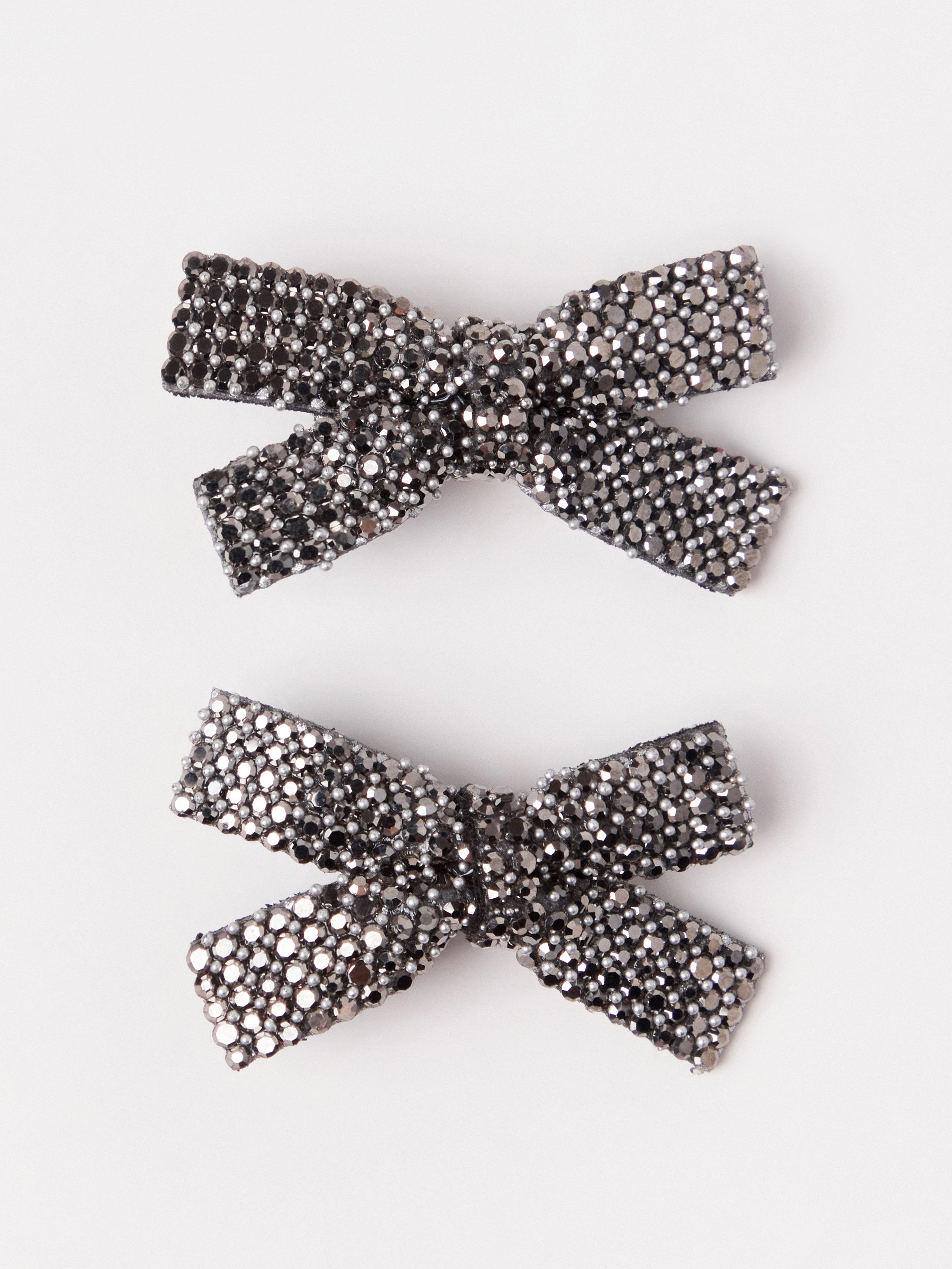 Hair Clips - Womens Wear - Grey