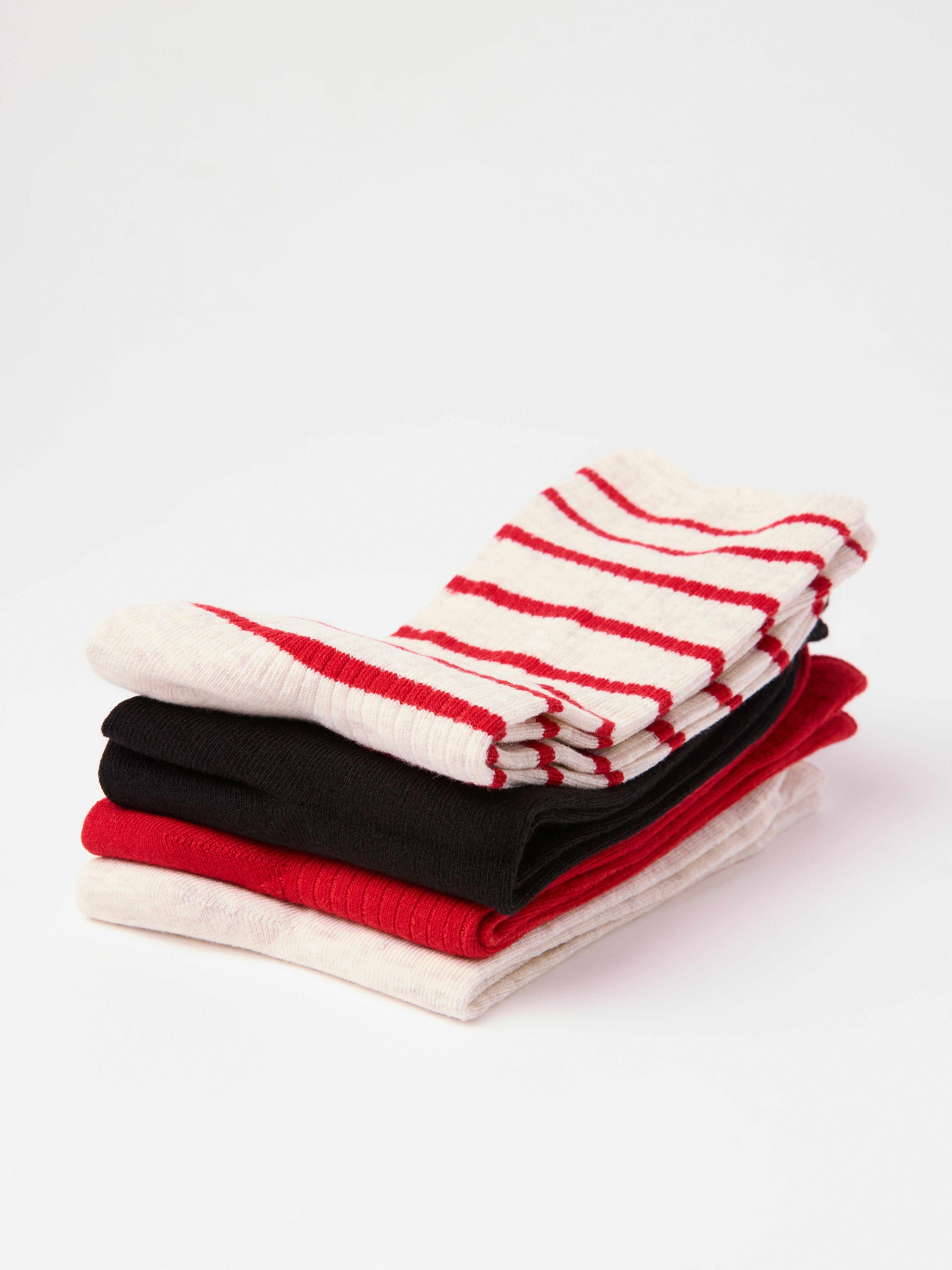 Socks - Lingerie - Red
