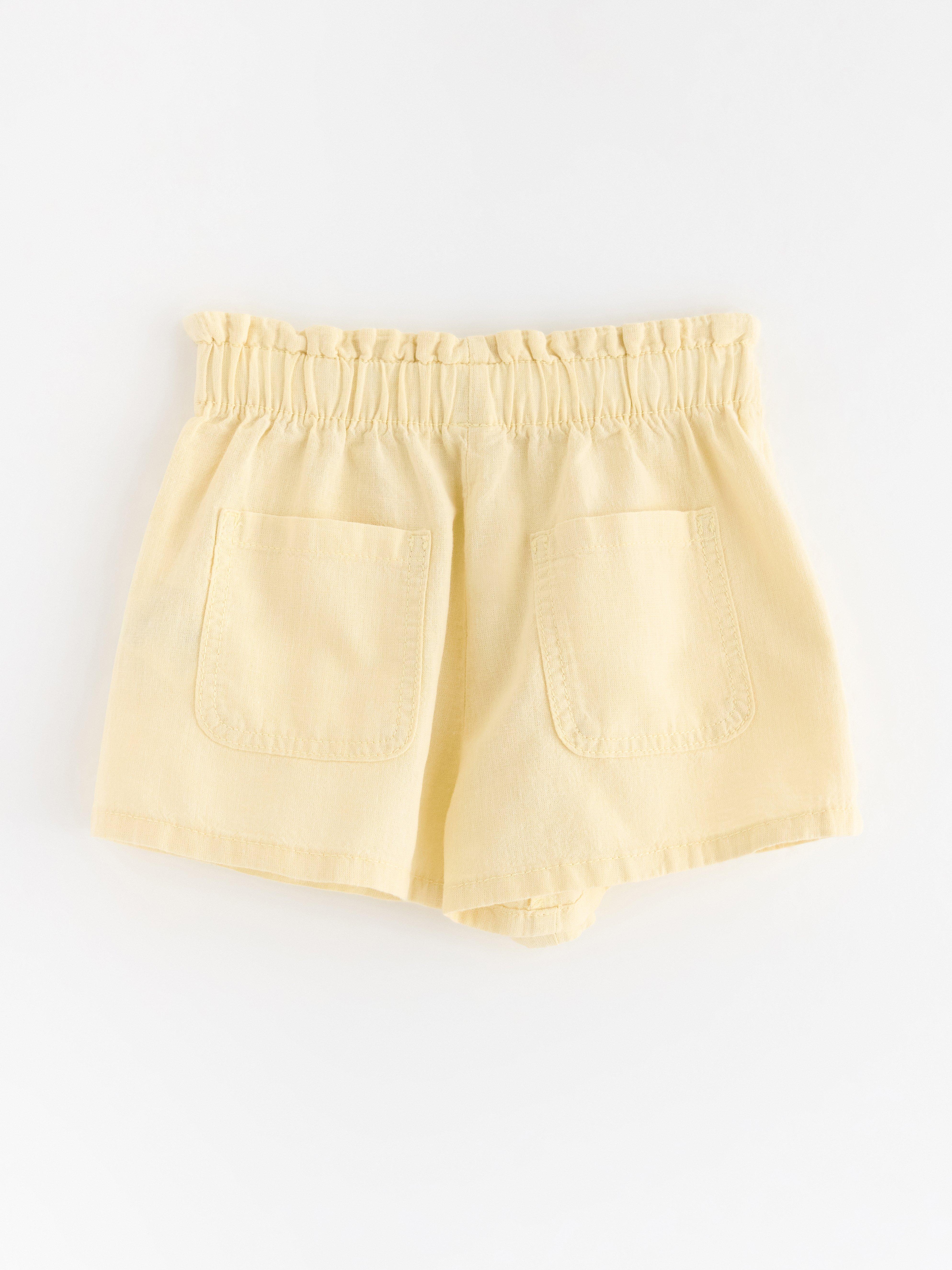 Shorts - Kids Wear - Yellow