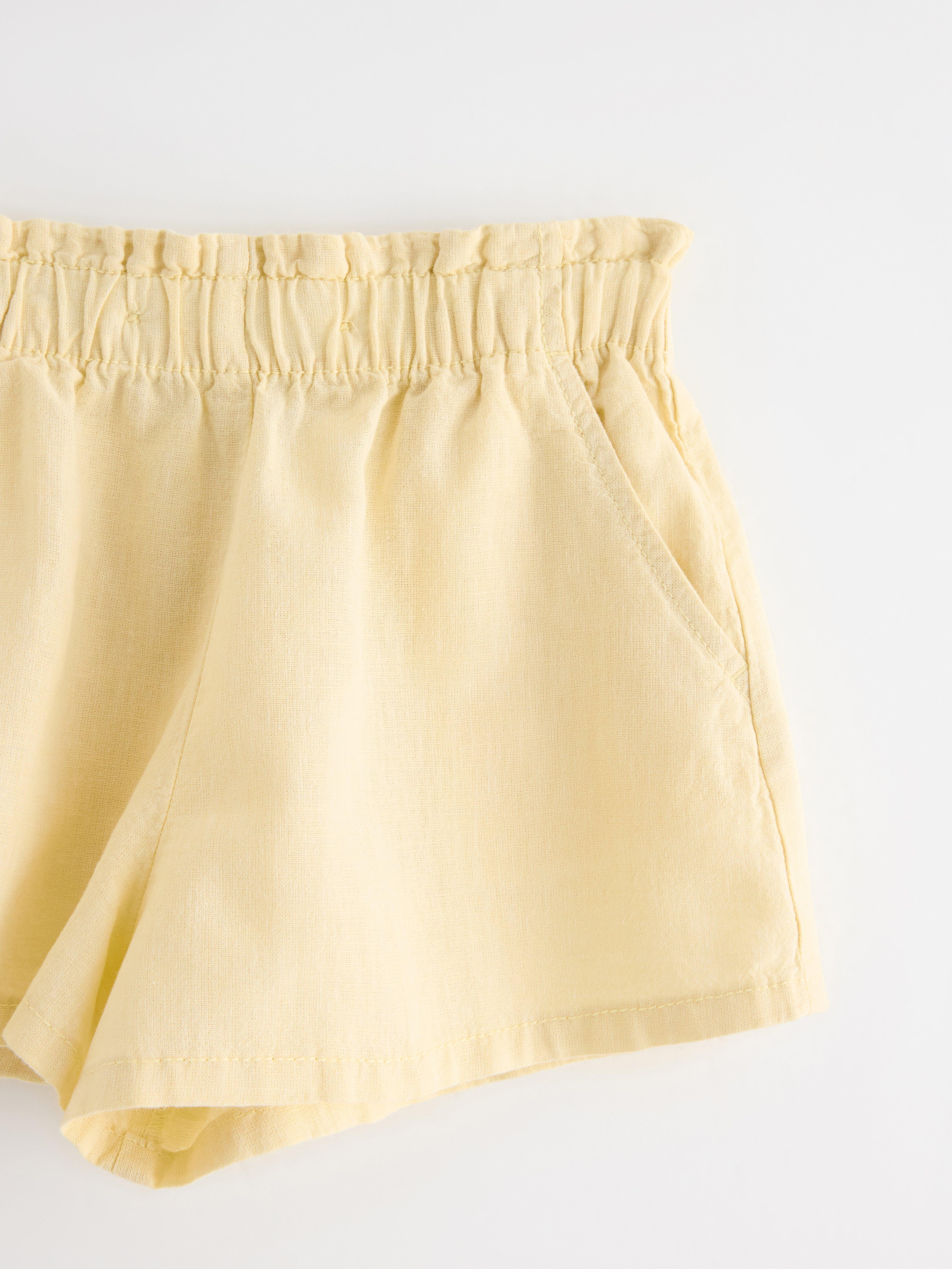 Shorts - Kids Wear - Yellow