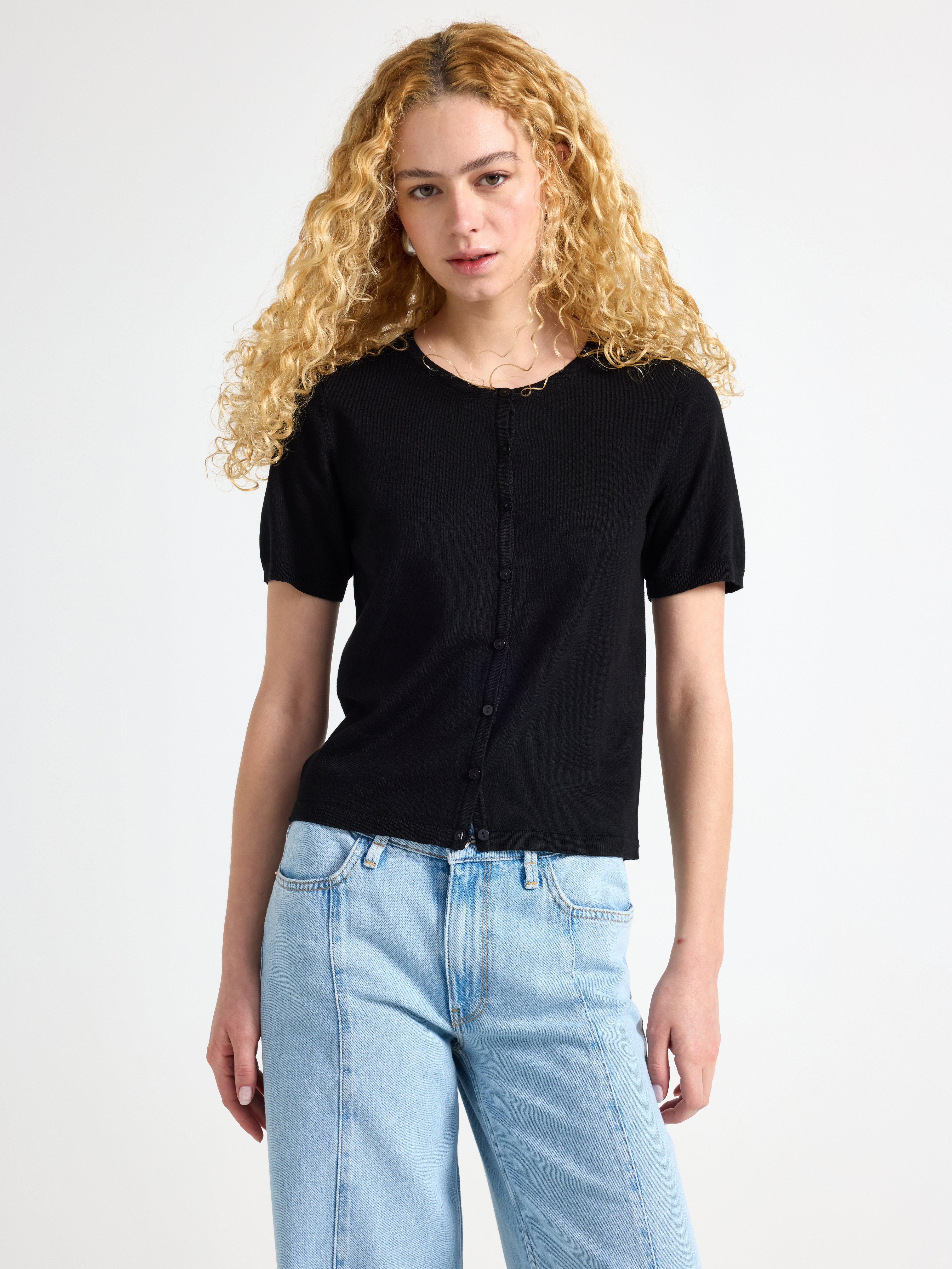 Cardigan - Womens Wear - Black