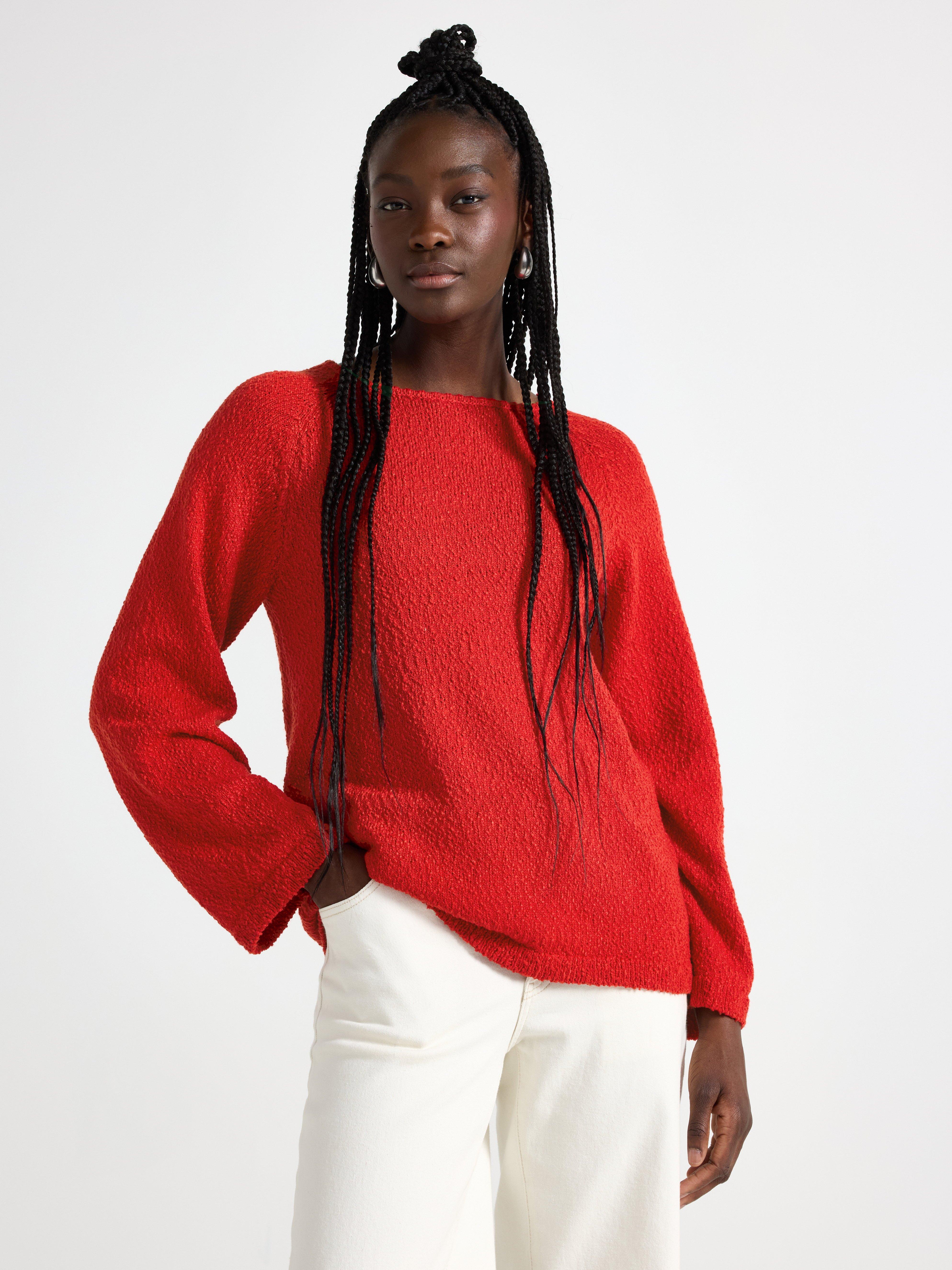 Sweater - Womens Wear - Red