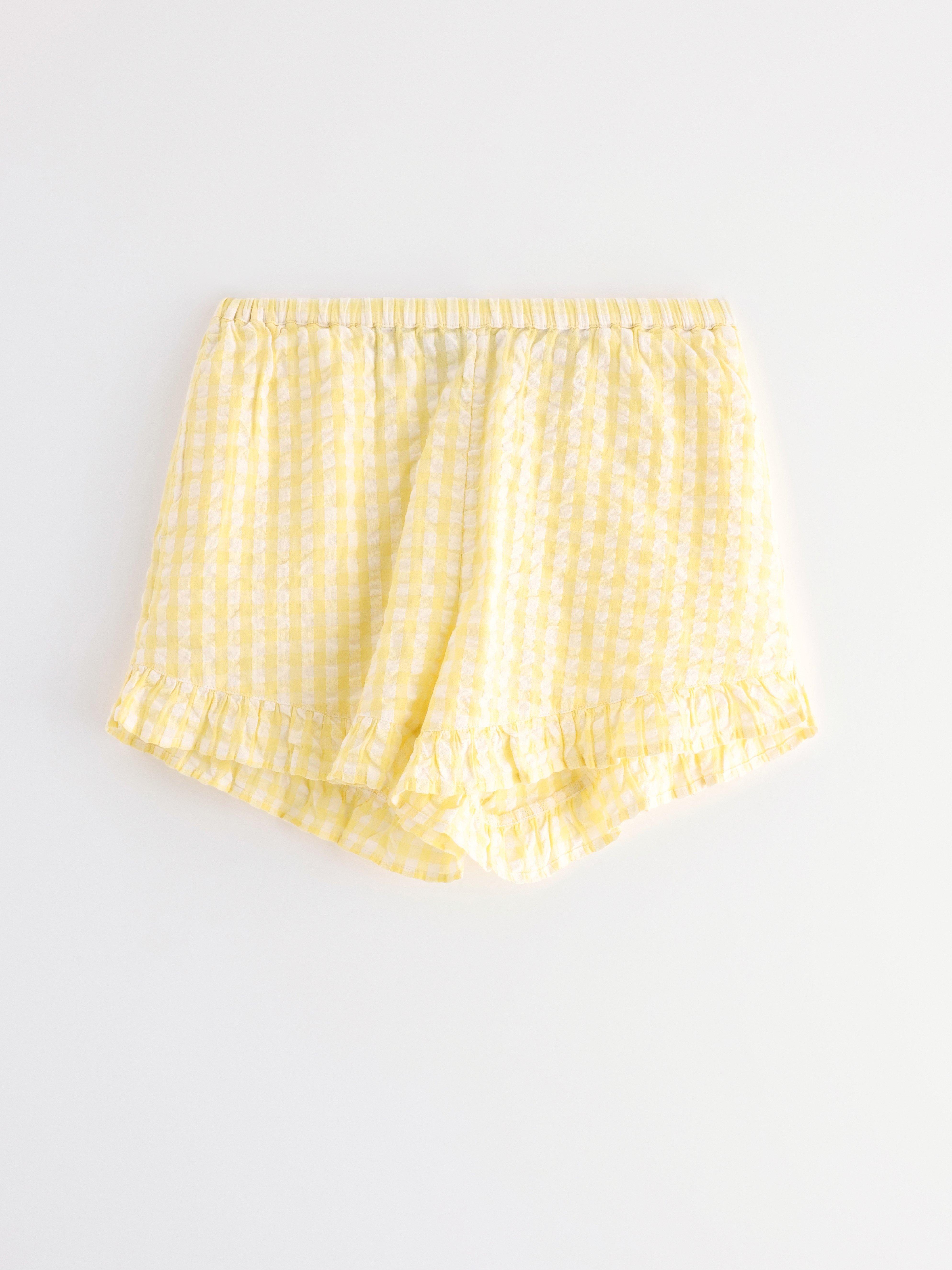 Pyjamasshorts - Undertøy - Gul