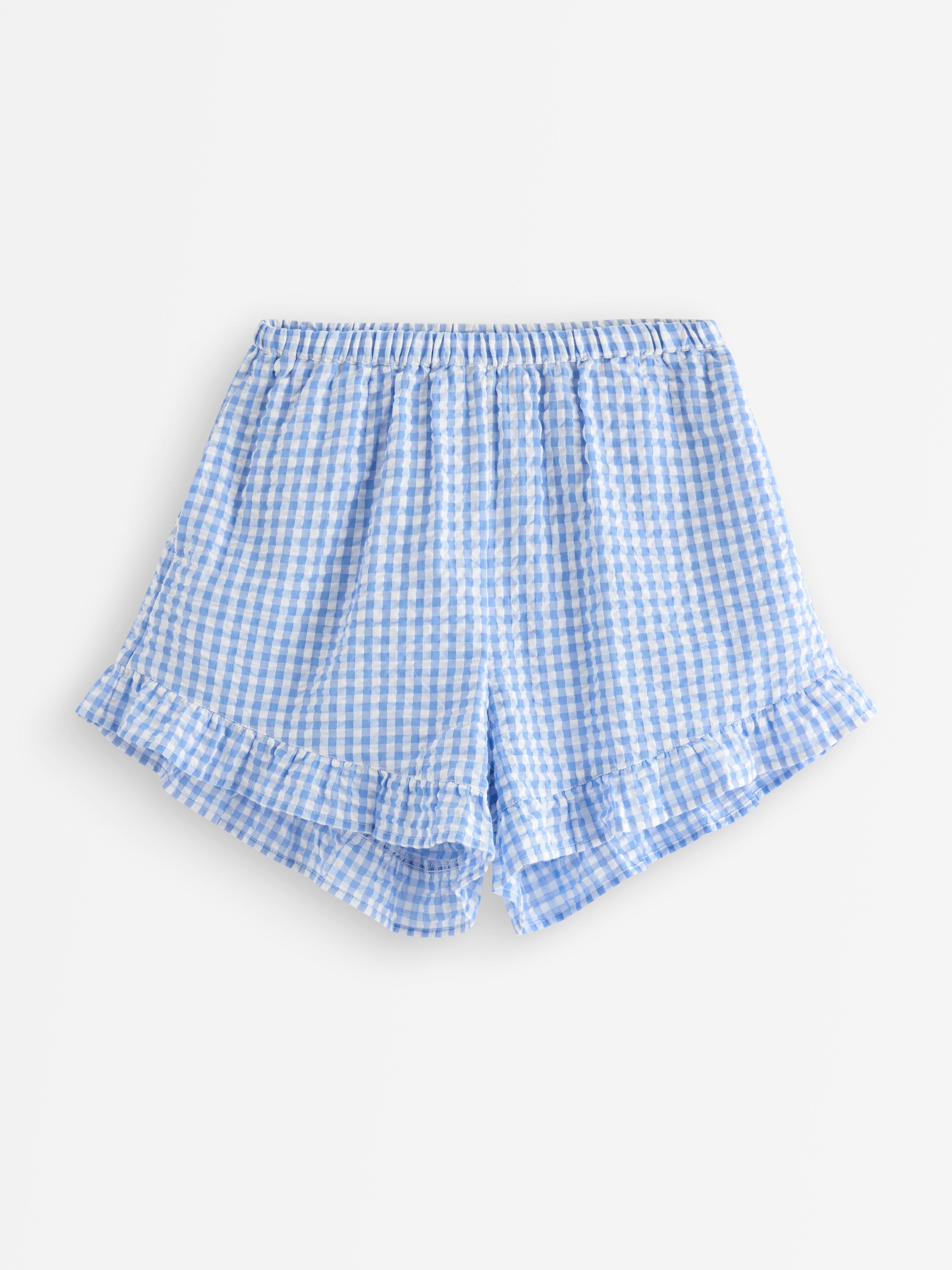 Pyjama Shorts - Lingerie - Blue