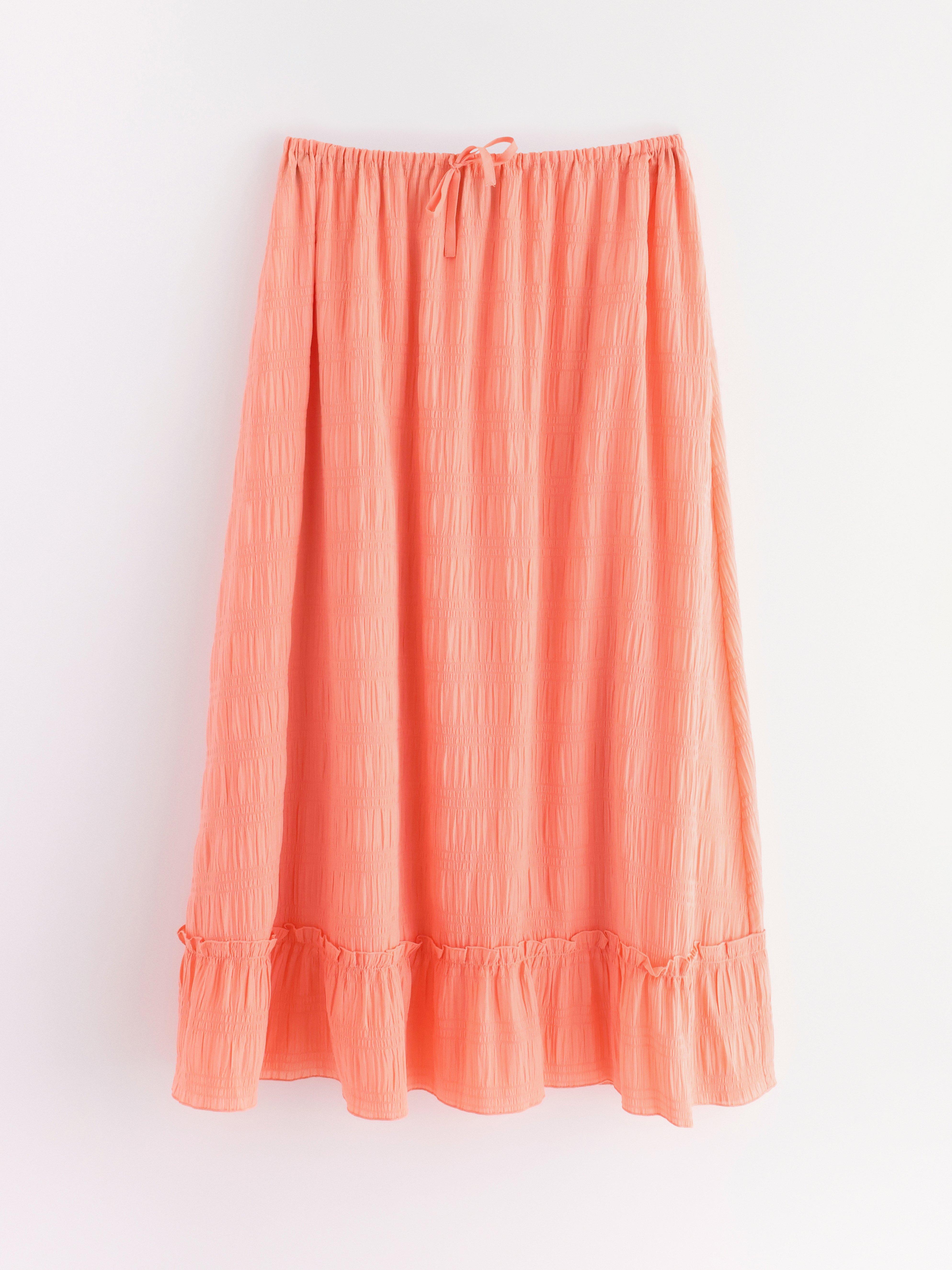 Maxi Skirt - Womens Wear - Coral