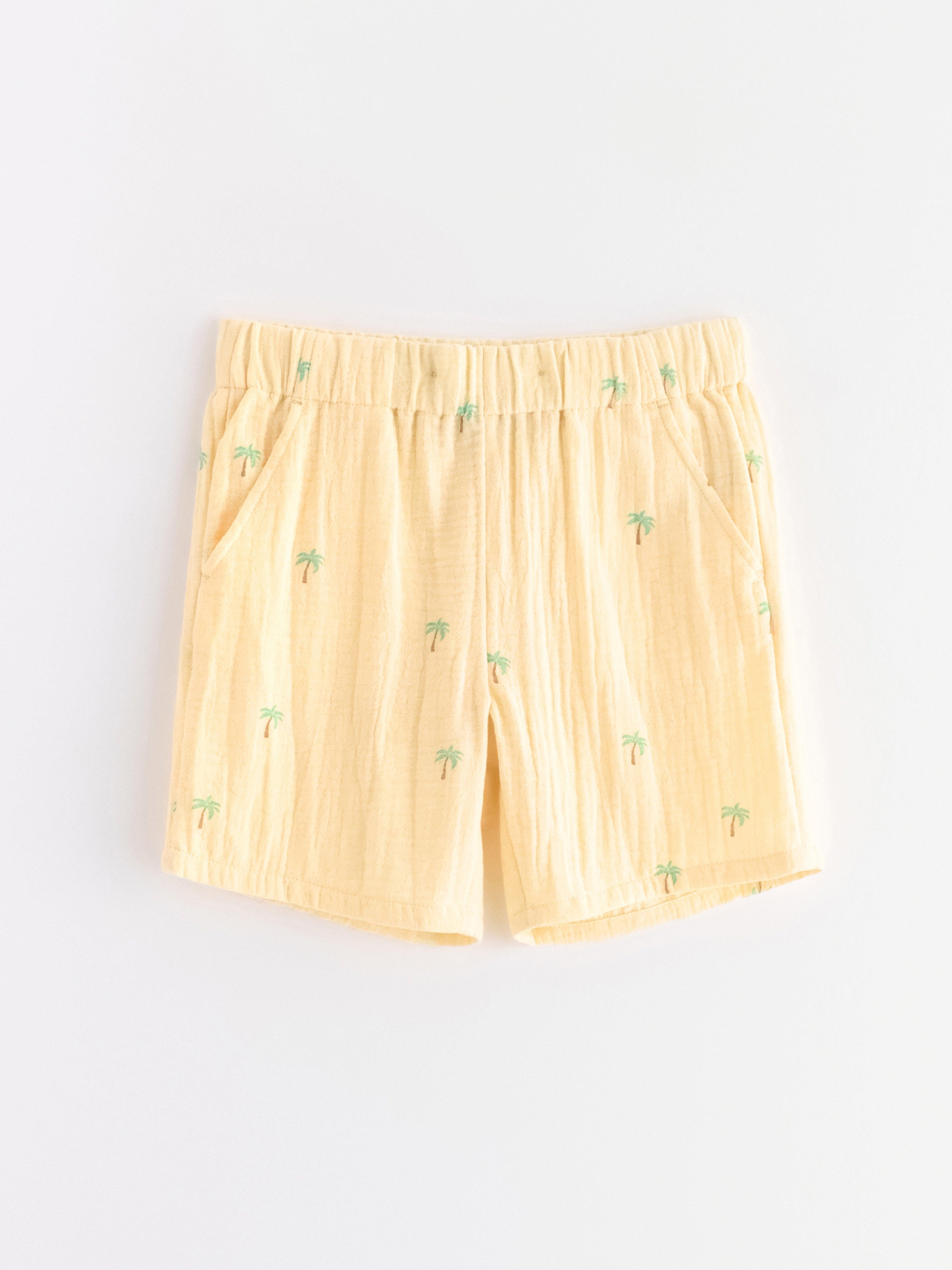 Shorts - Børn - Gul