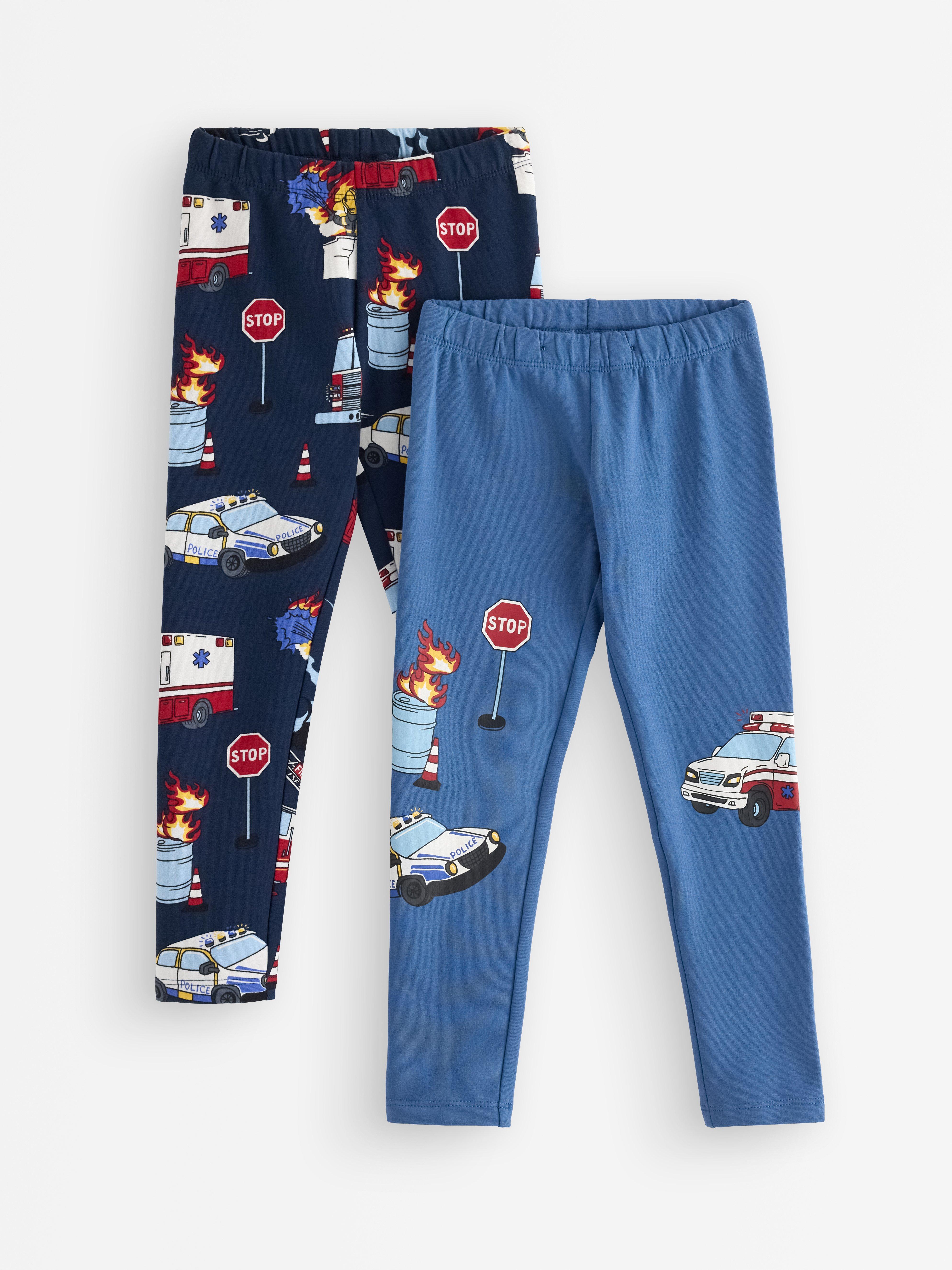 Leggings - Børn - Blå