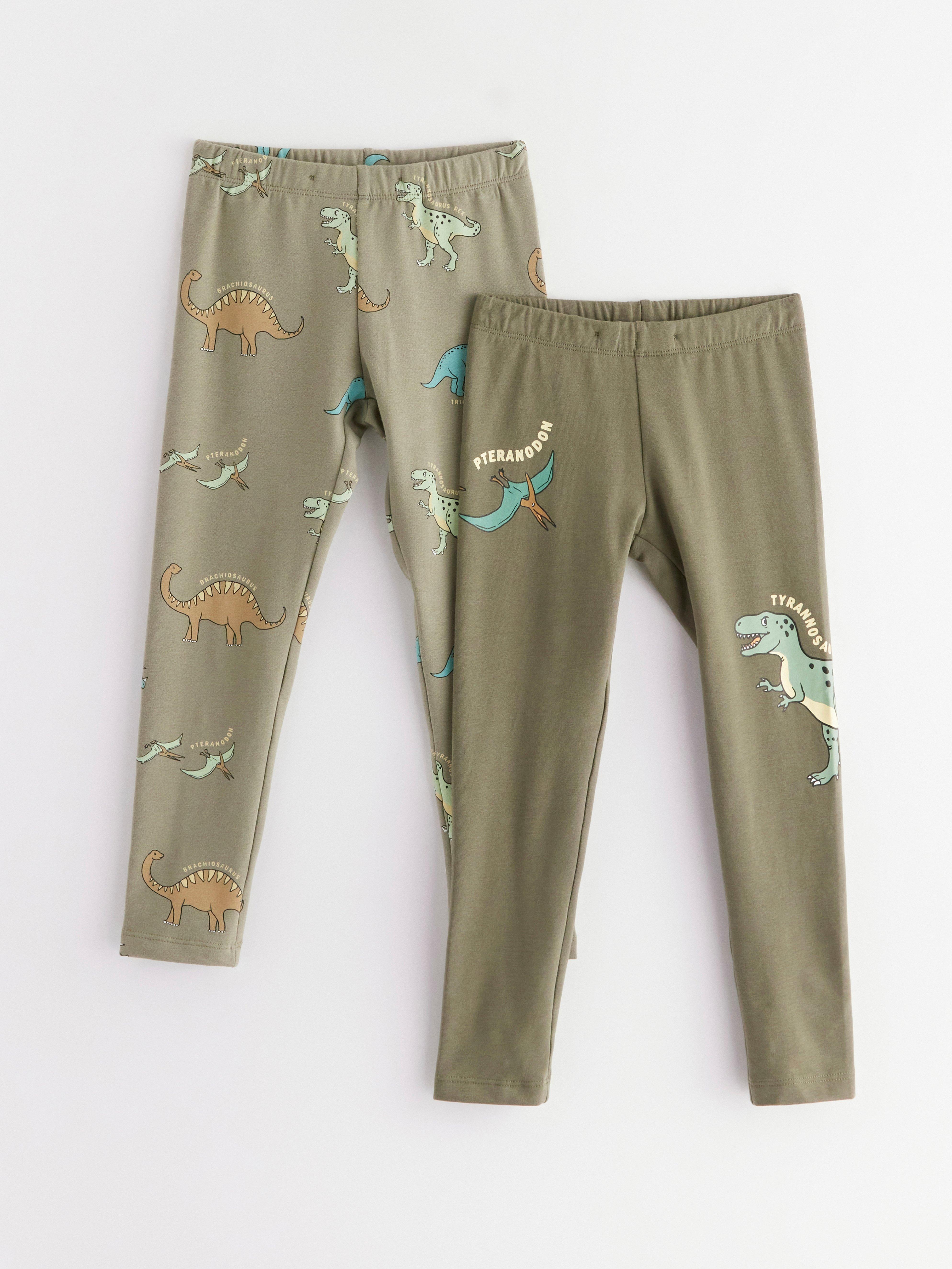 Leggings - Børn - Grøn
