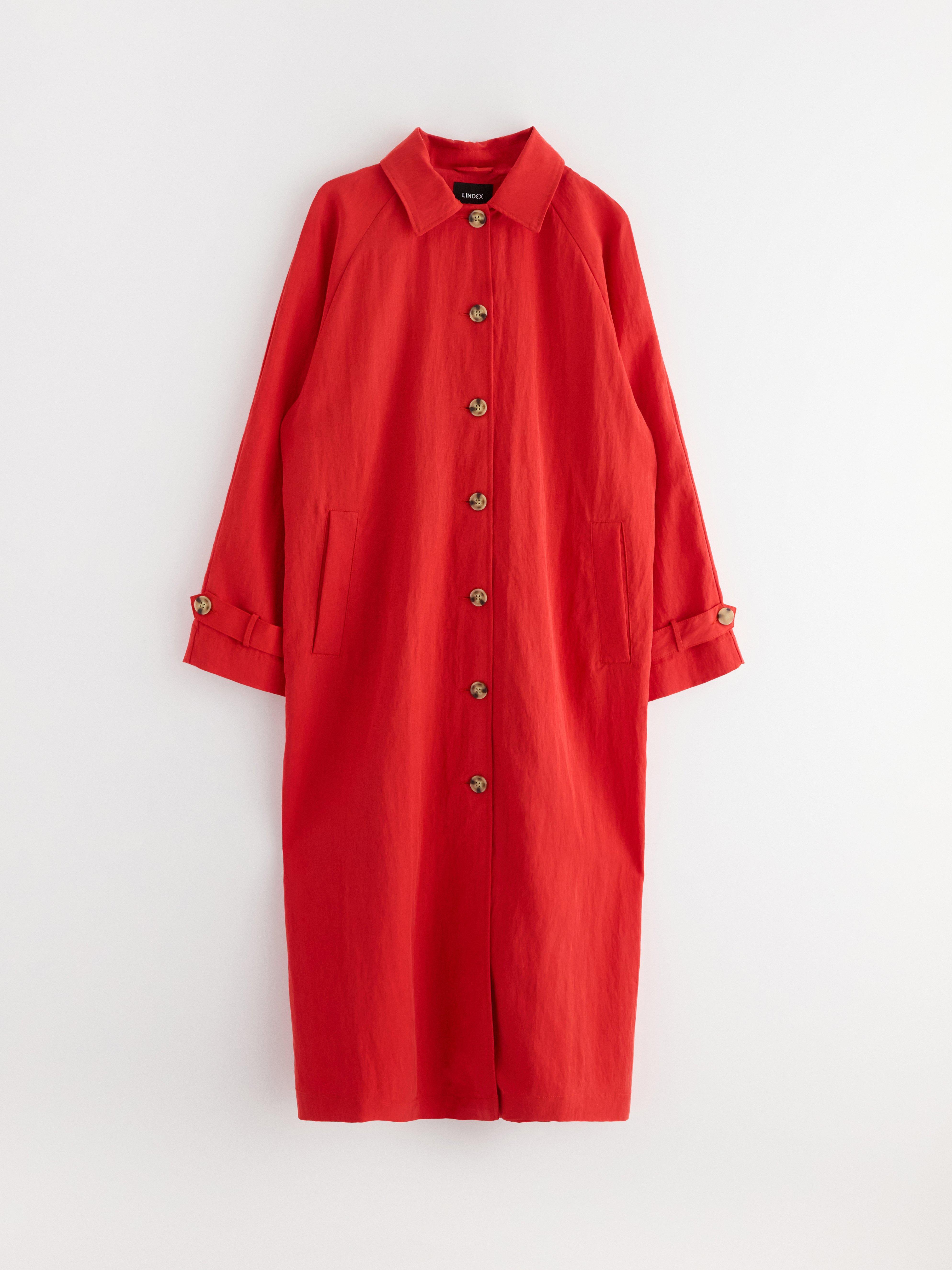 Coat - Womens Wear - Red