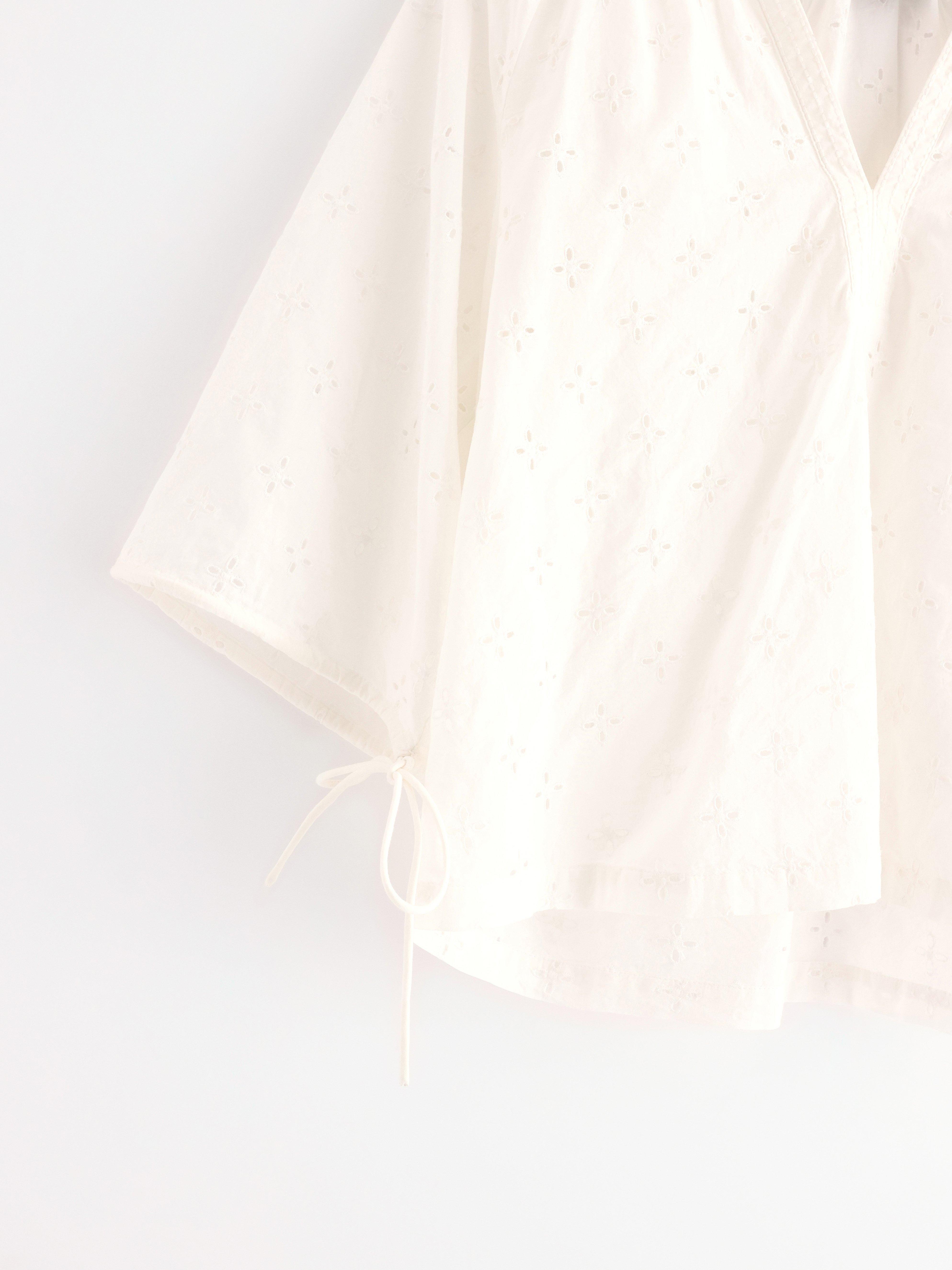 Bluse - Dame - Hvid