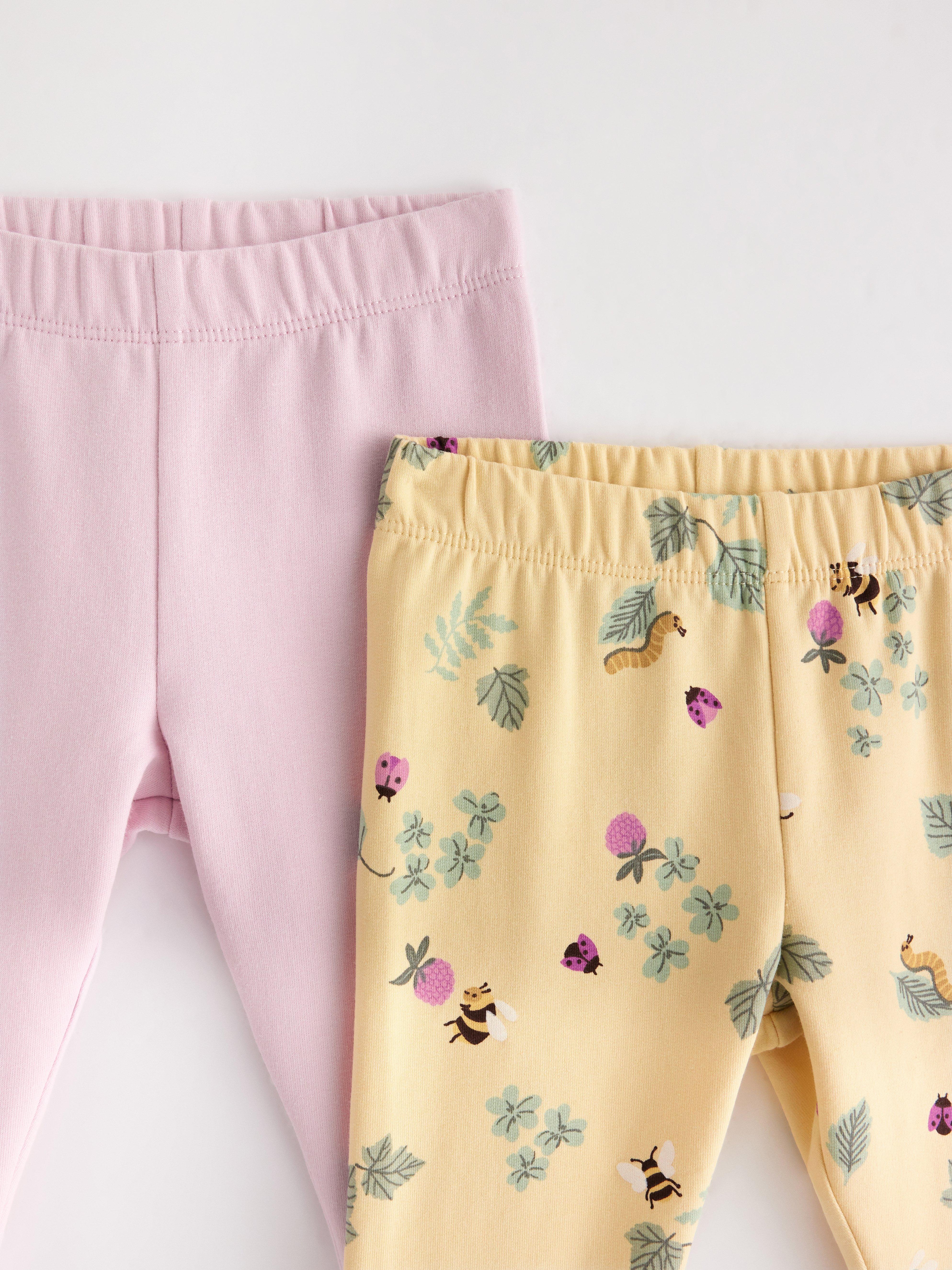 Leggings - Børn - Gul