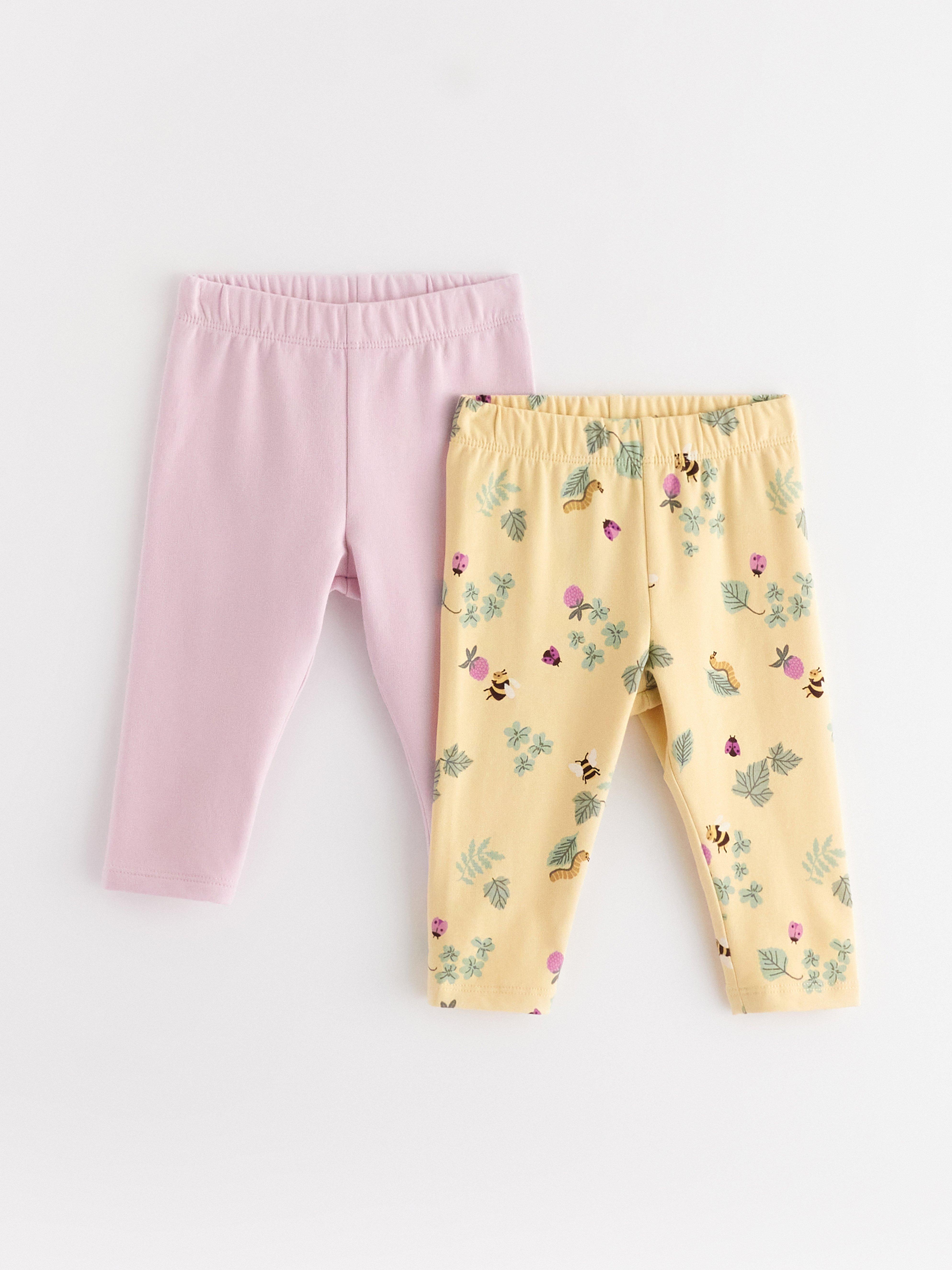 Leggings - Børn - Gul