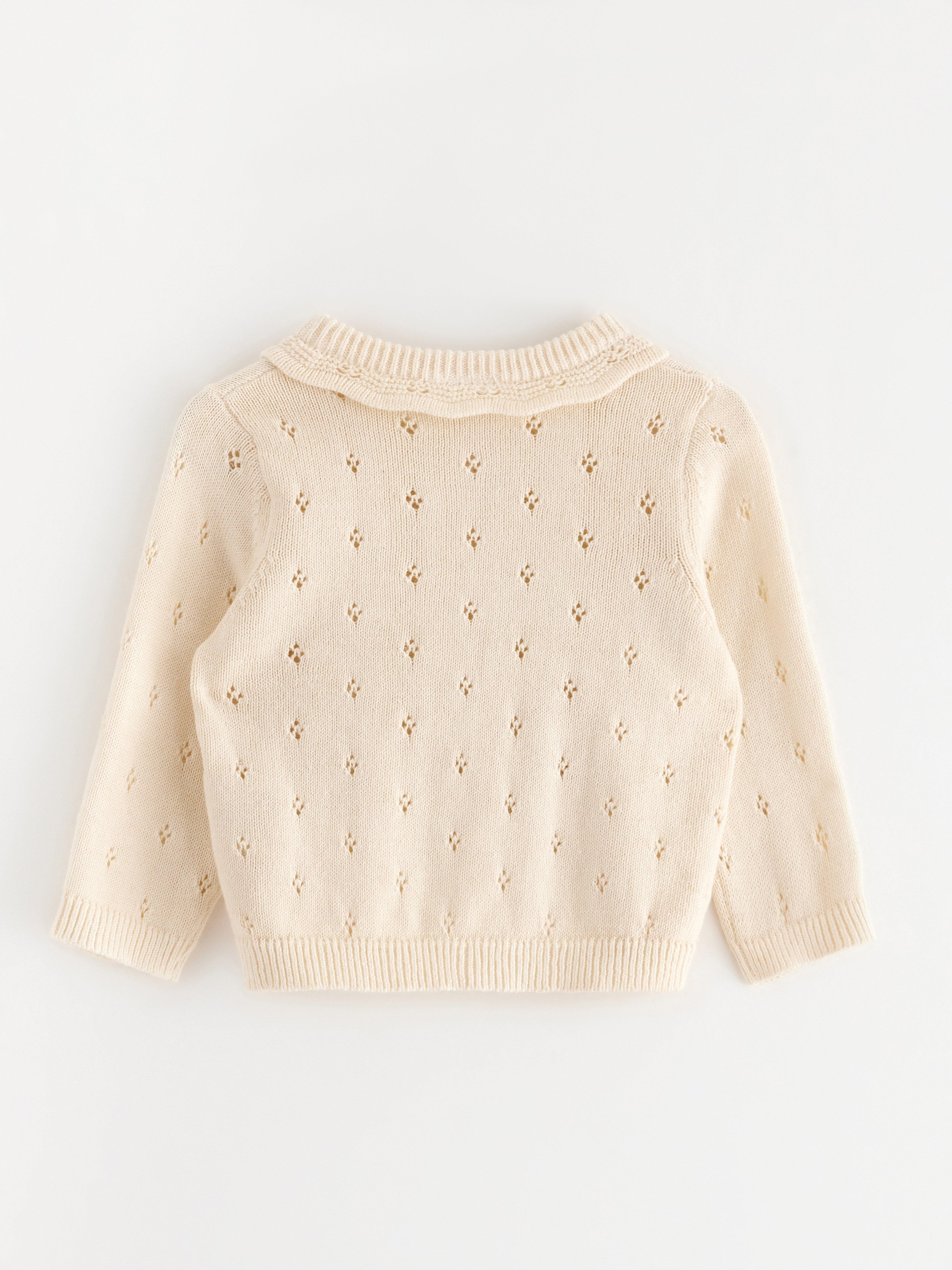 Cardigan - Kids Wear - White