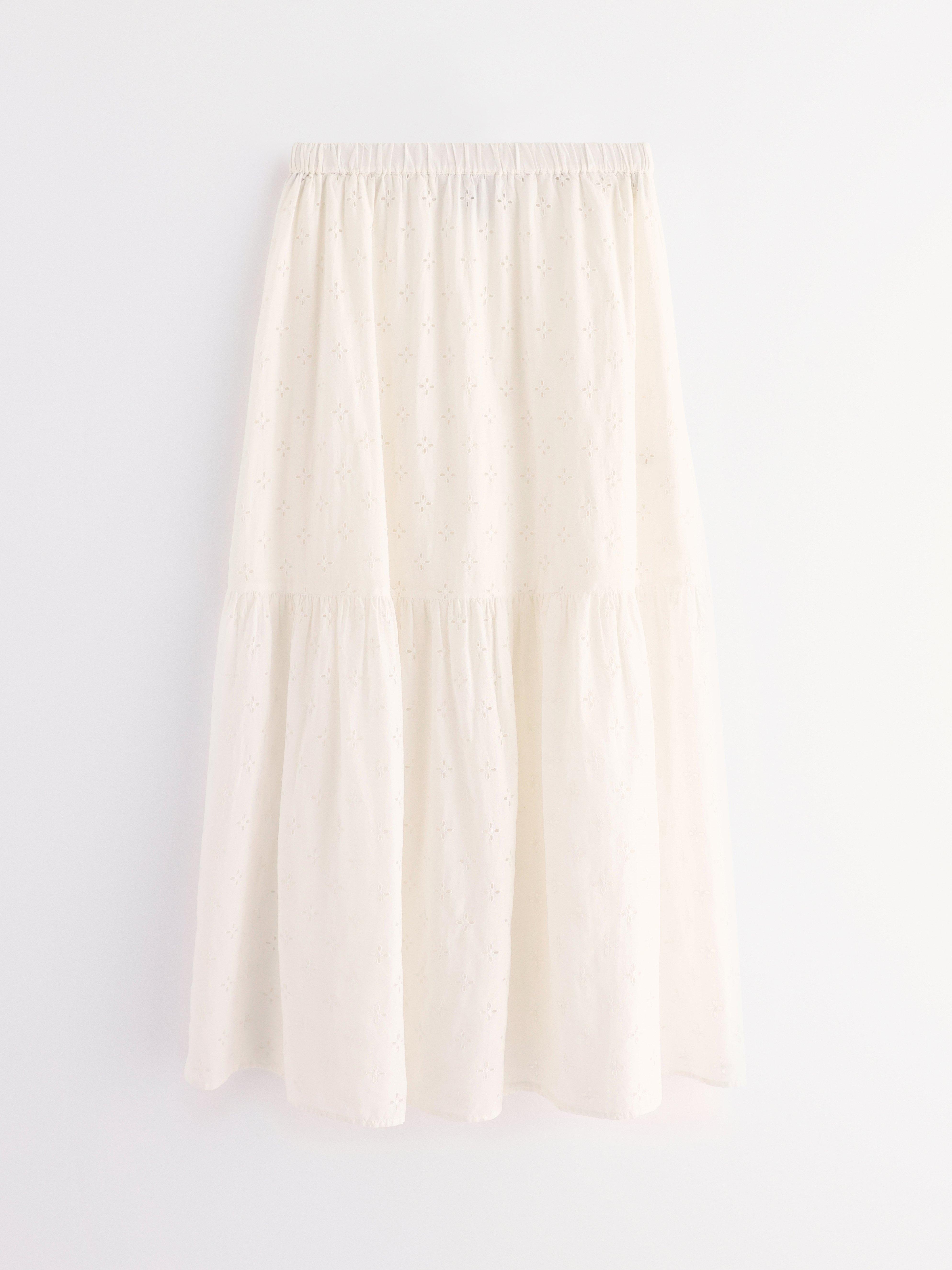 Maxi Skirt - Womens Wear - White