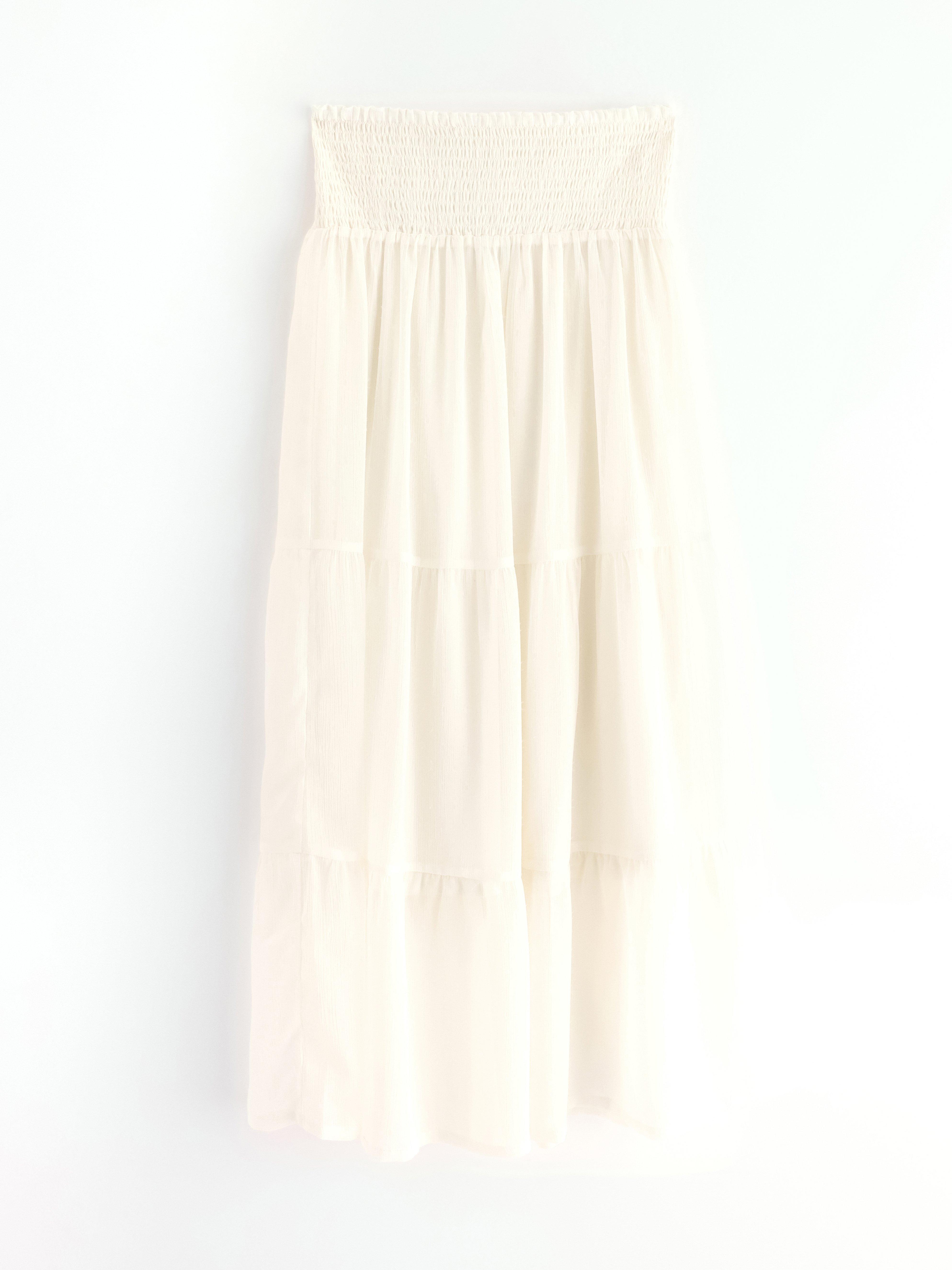 Maxi Skirt - Kids Wear - White