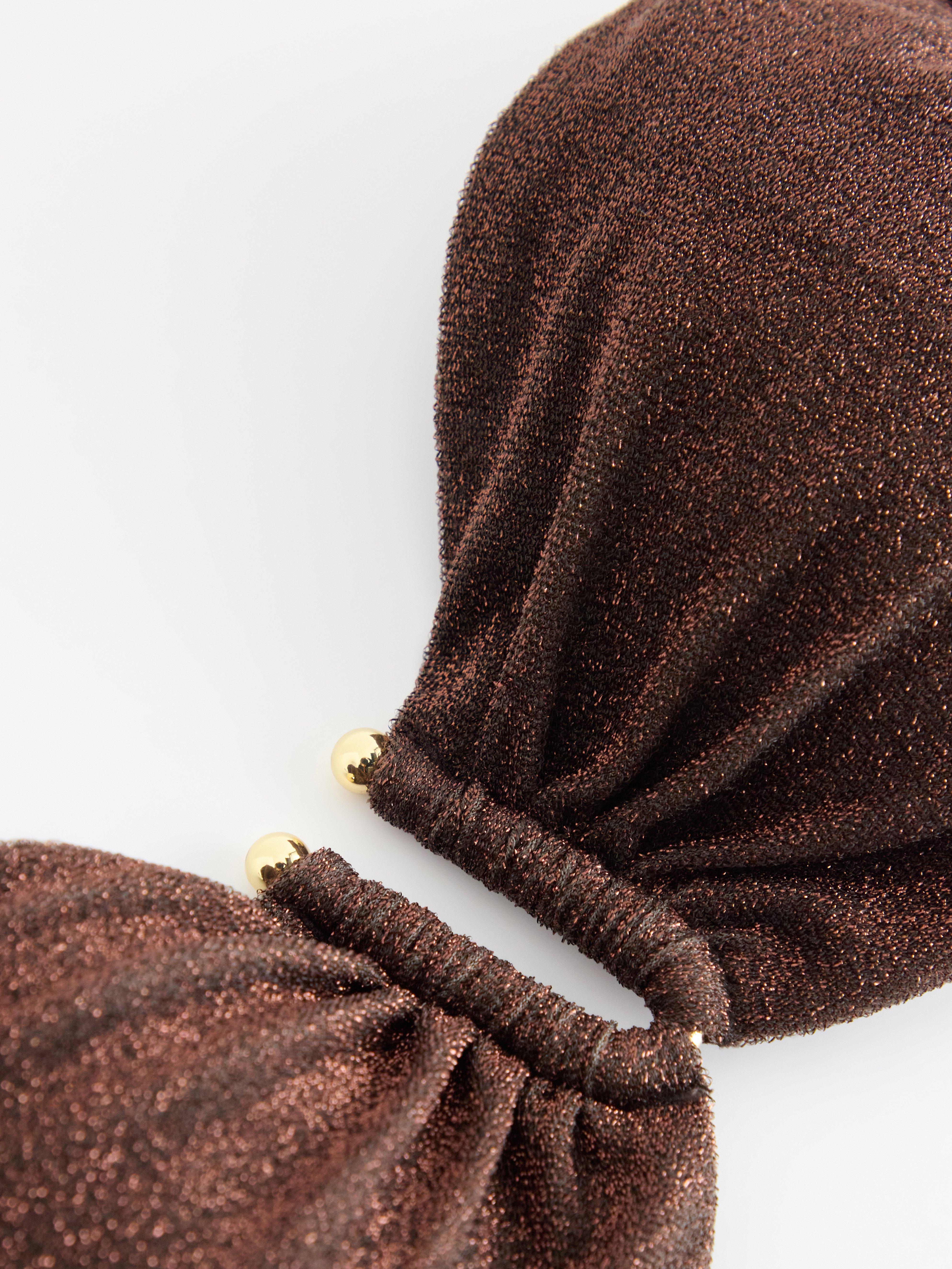 Bandeau Bra - Lingerie - Brown