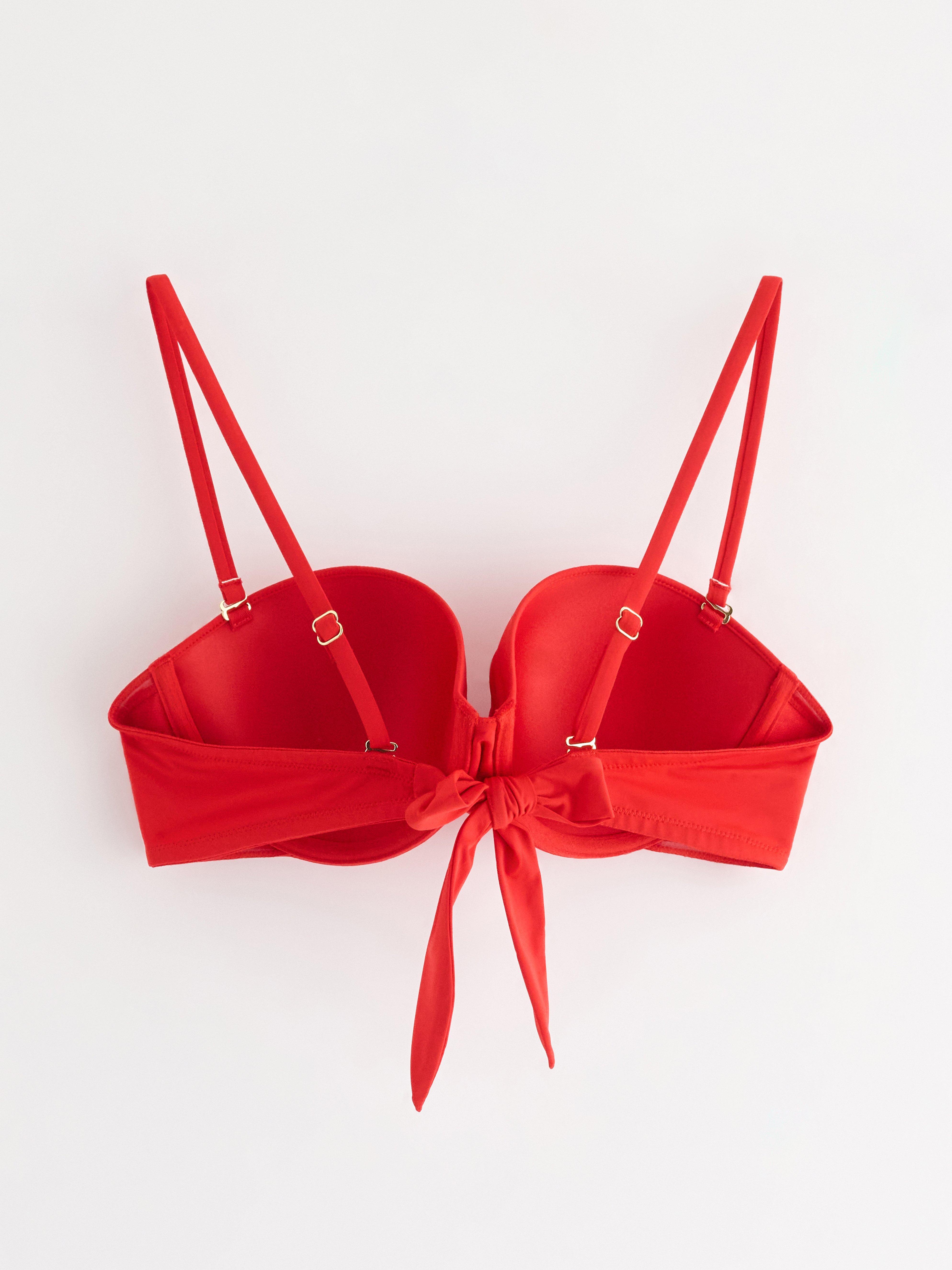 Balconette Bra - Lingerie - Red