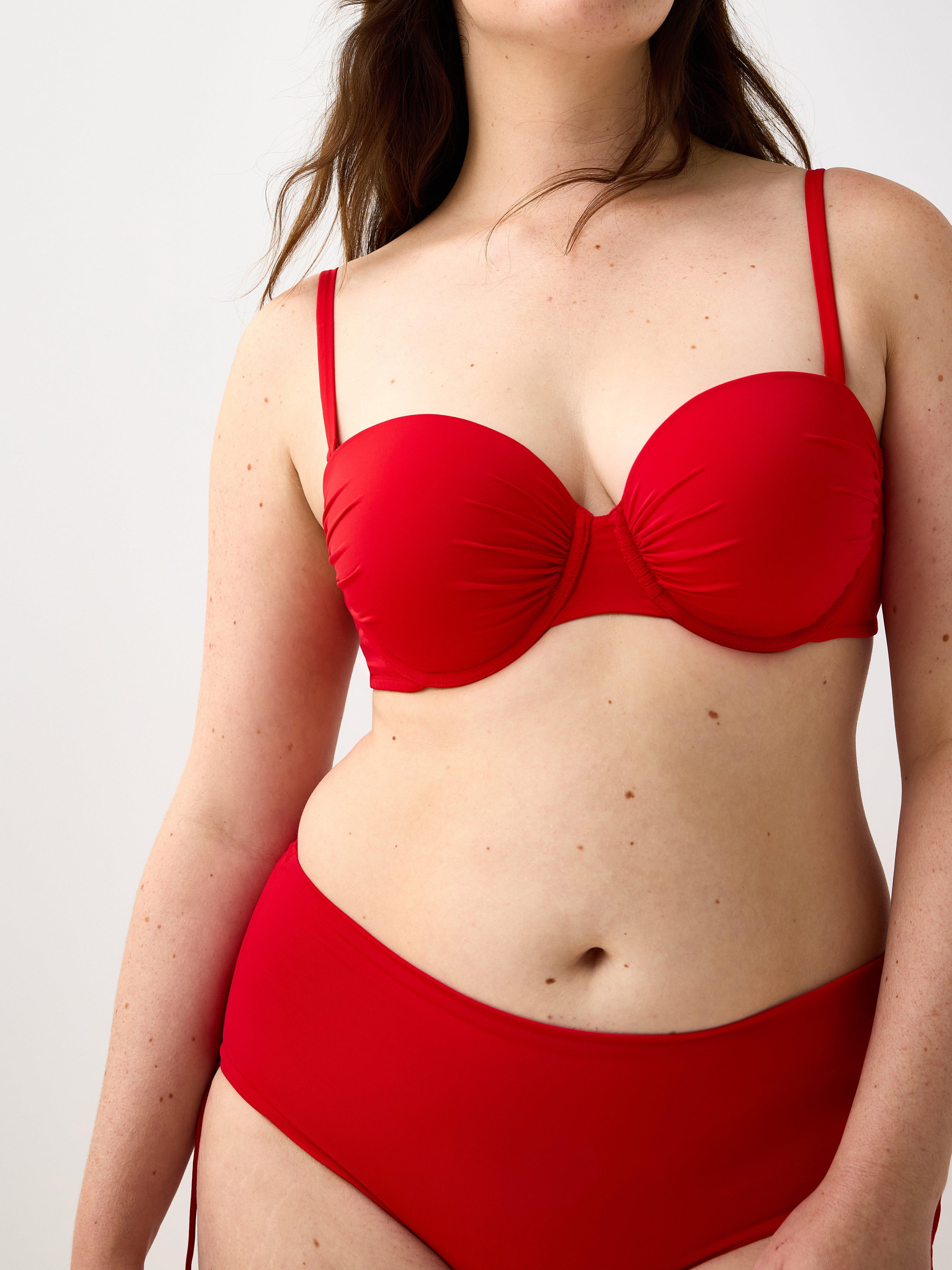 Balconette Bra - Lingerie - Red
