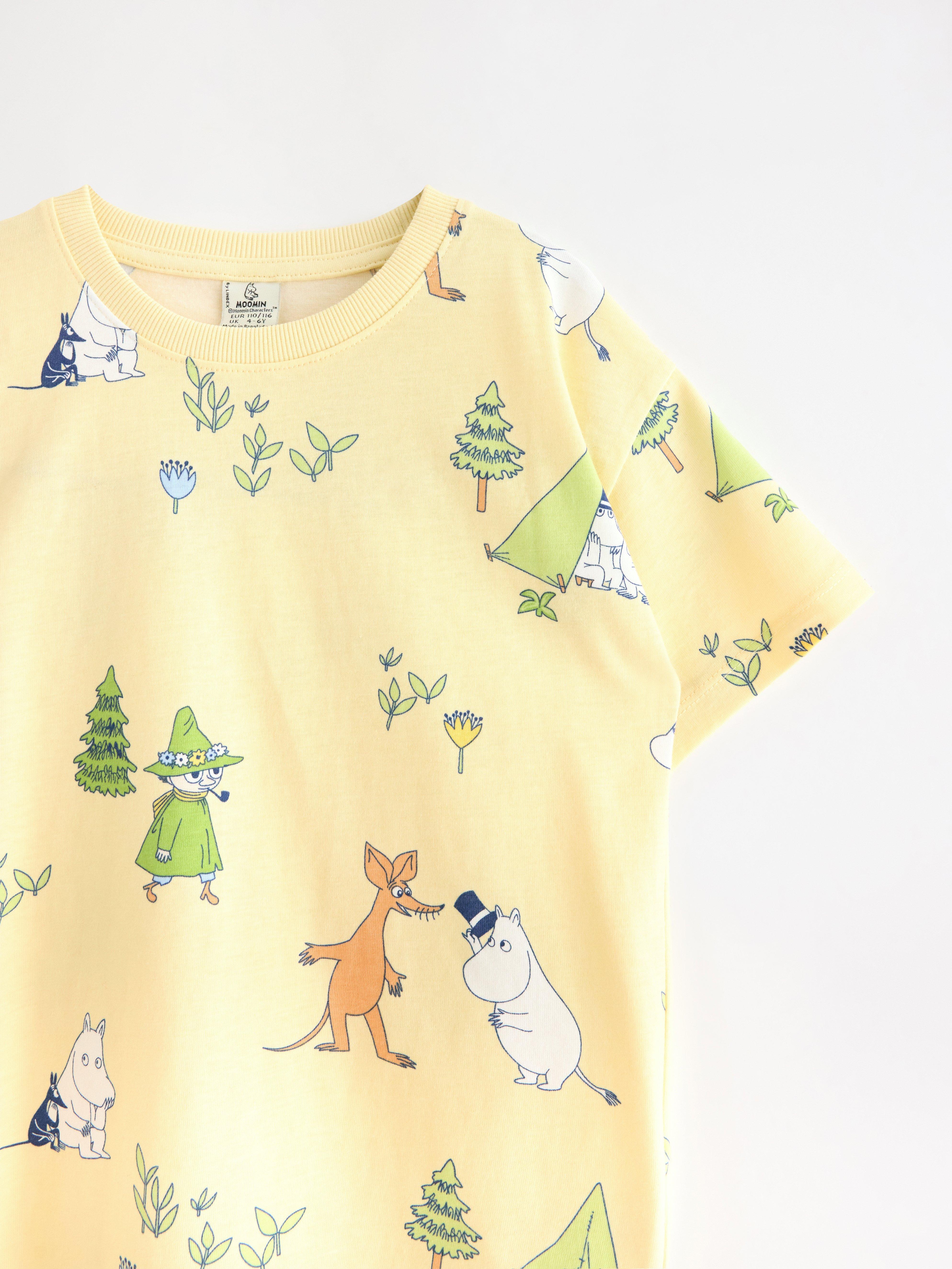 T-shirt - Børn - Gul