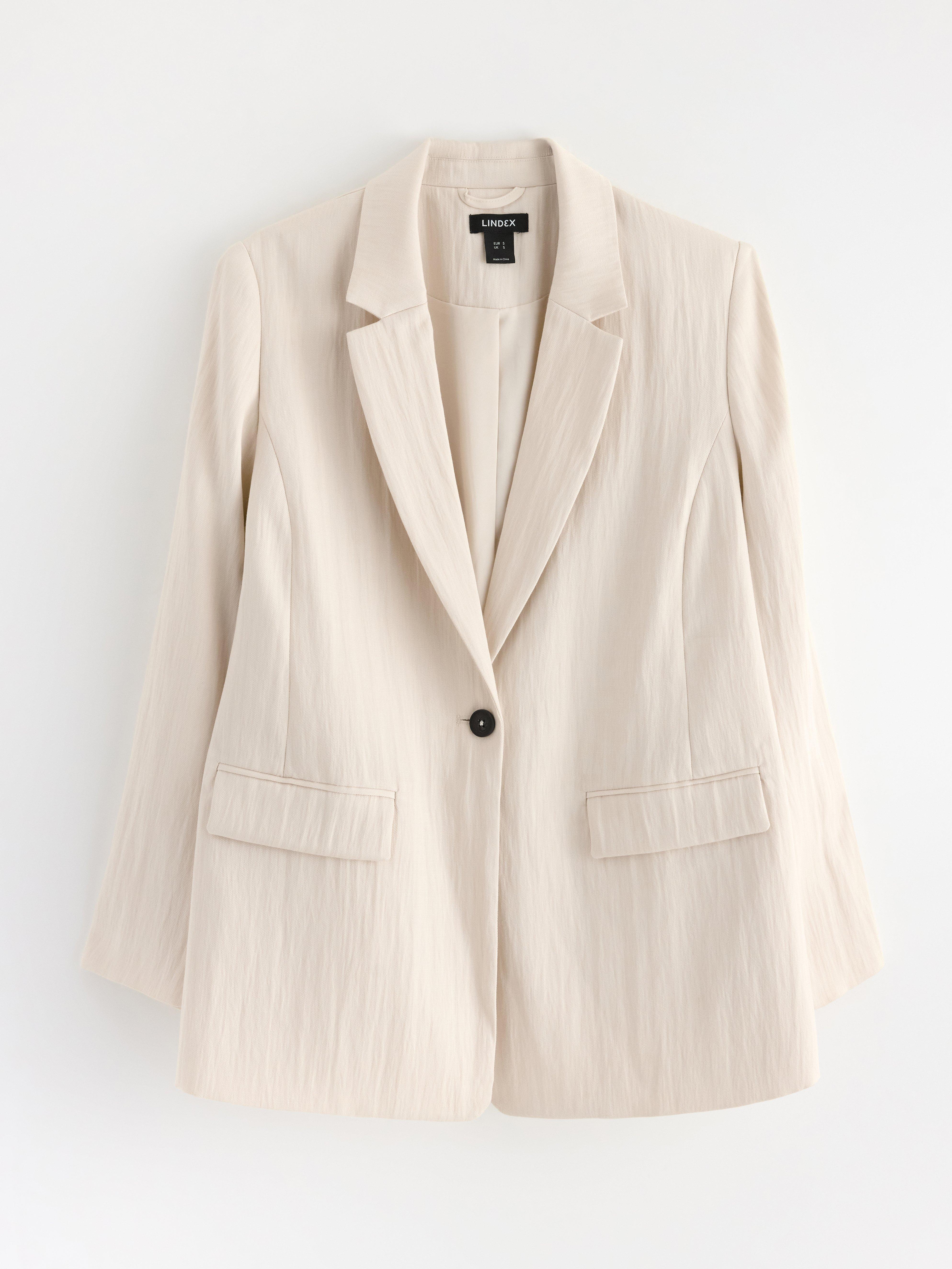 Blazer - Dame - Hvid