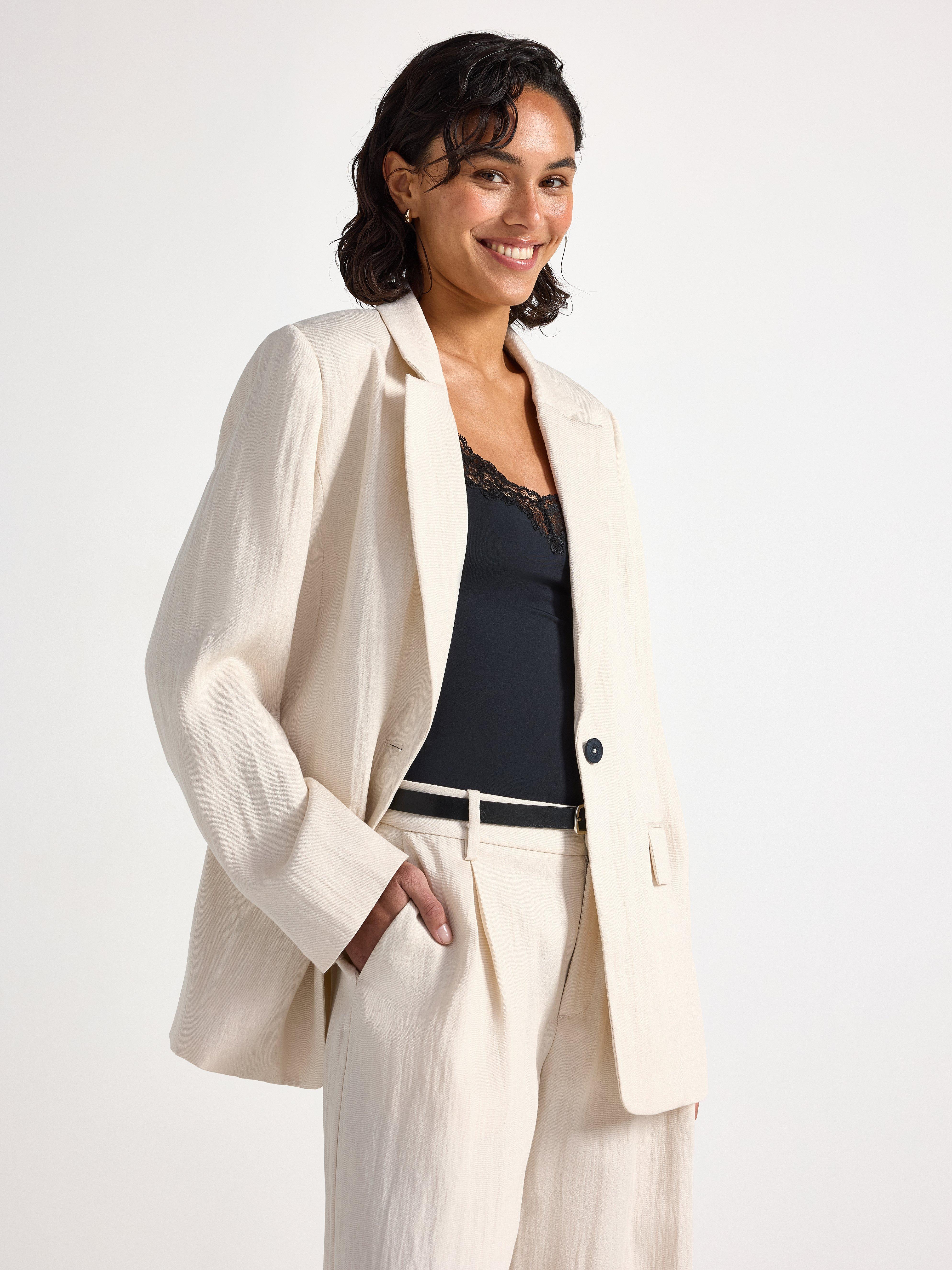 Blazer - Womens Wear - White