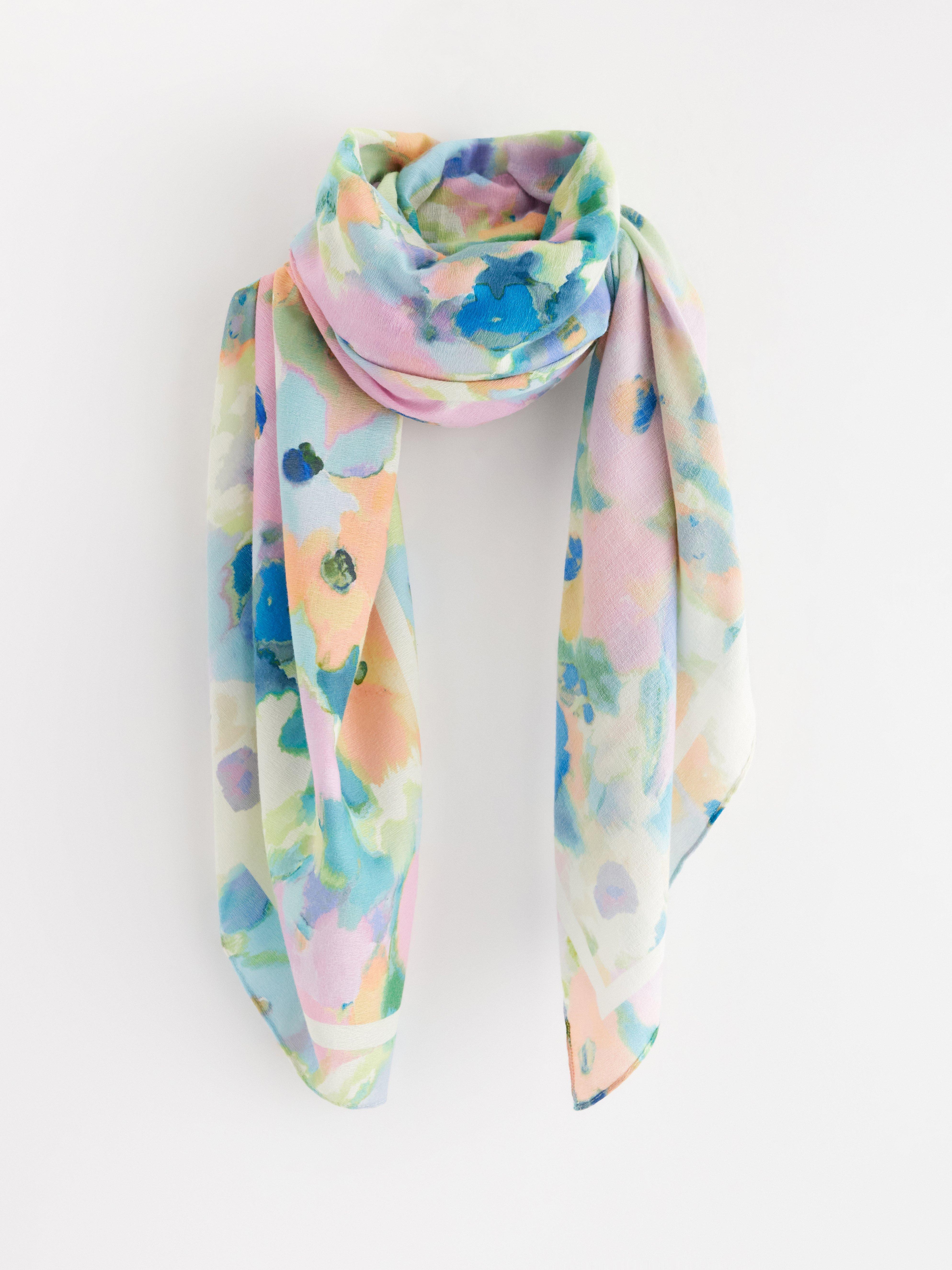 Scarf  - Womens Wear - White