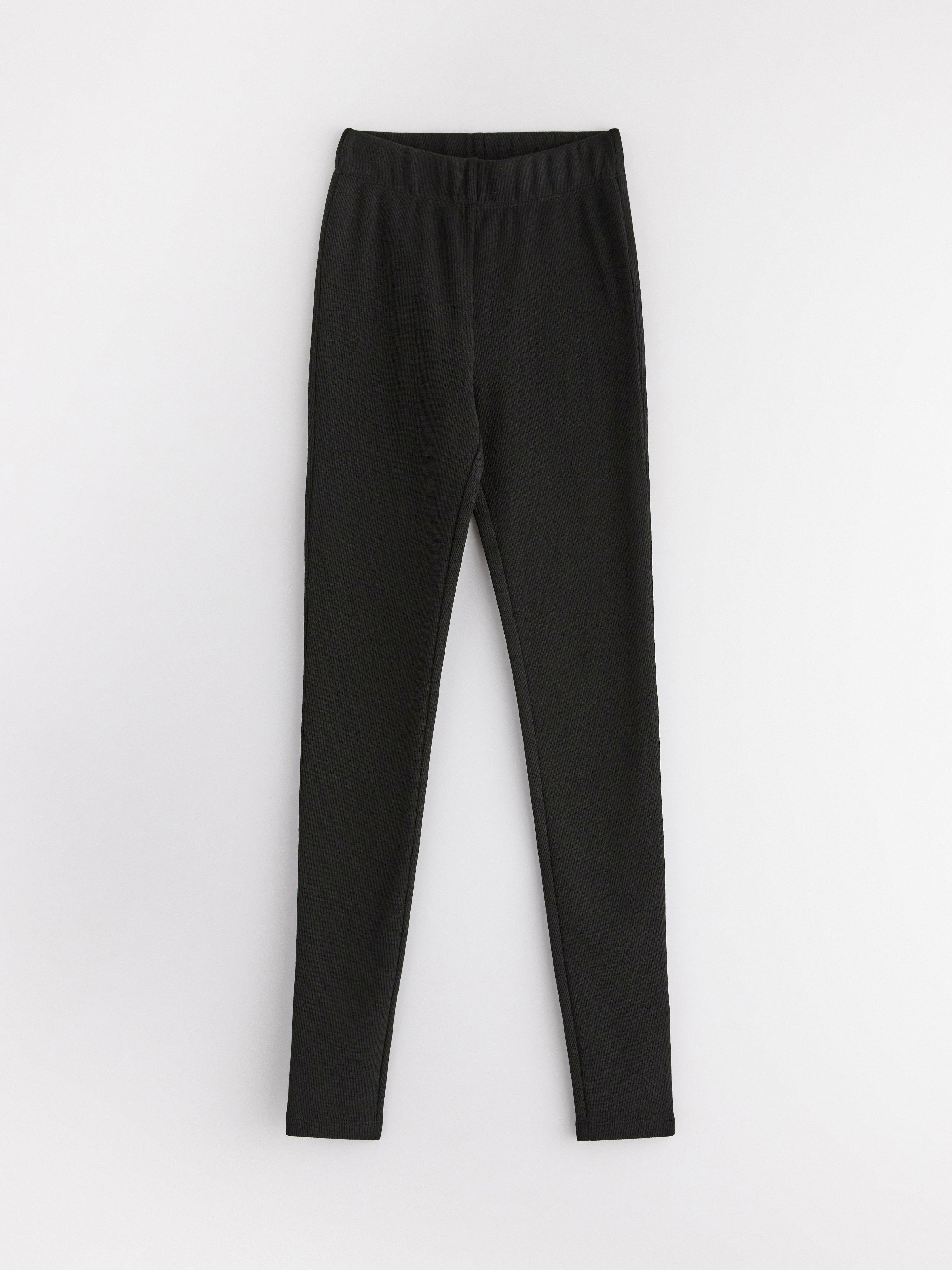 Leggings - Womens Wear - Black