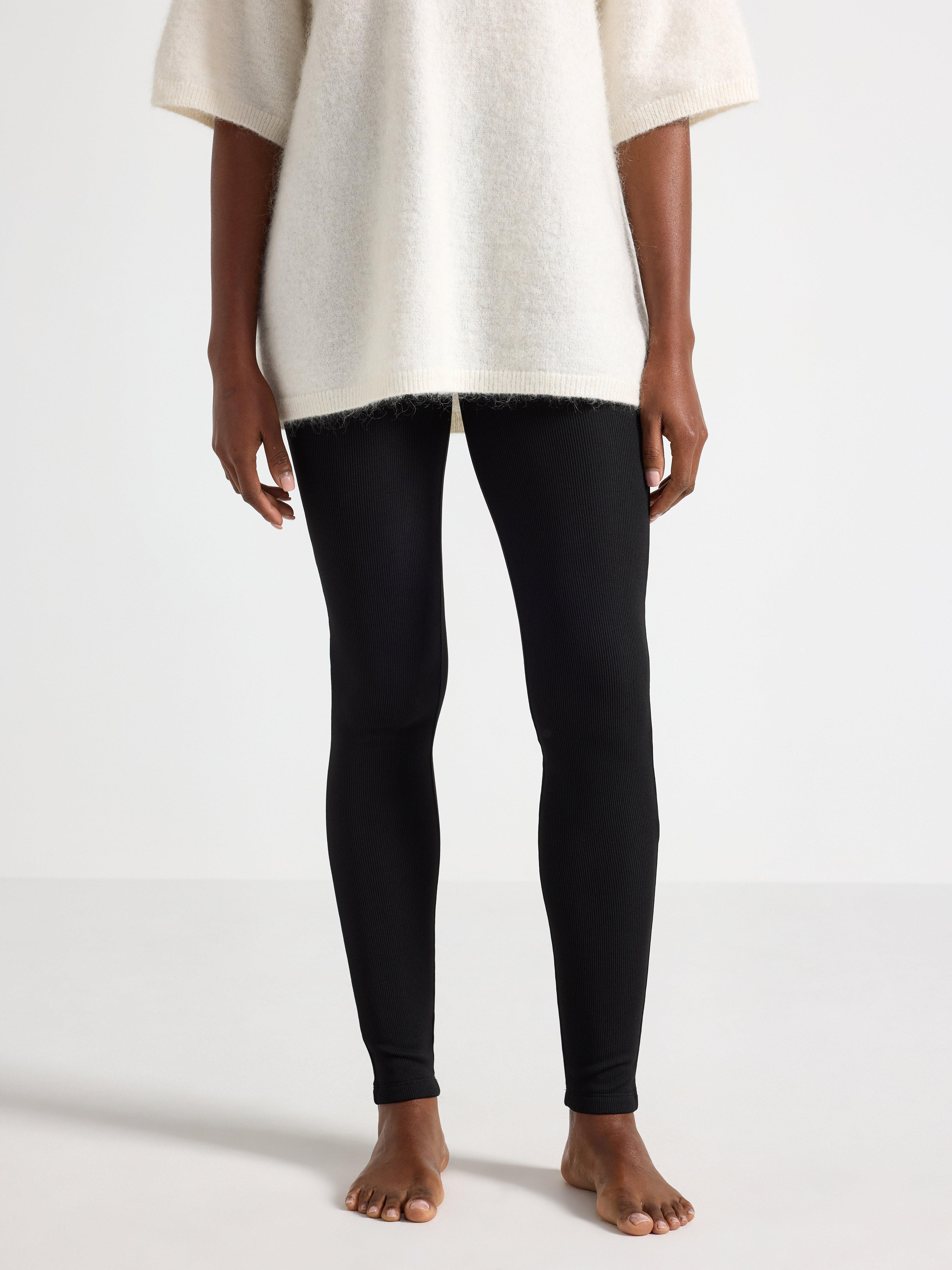 Leggings - Womens Wear - Black