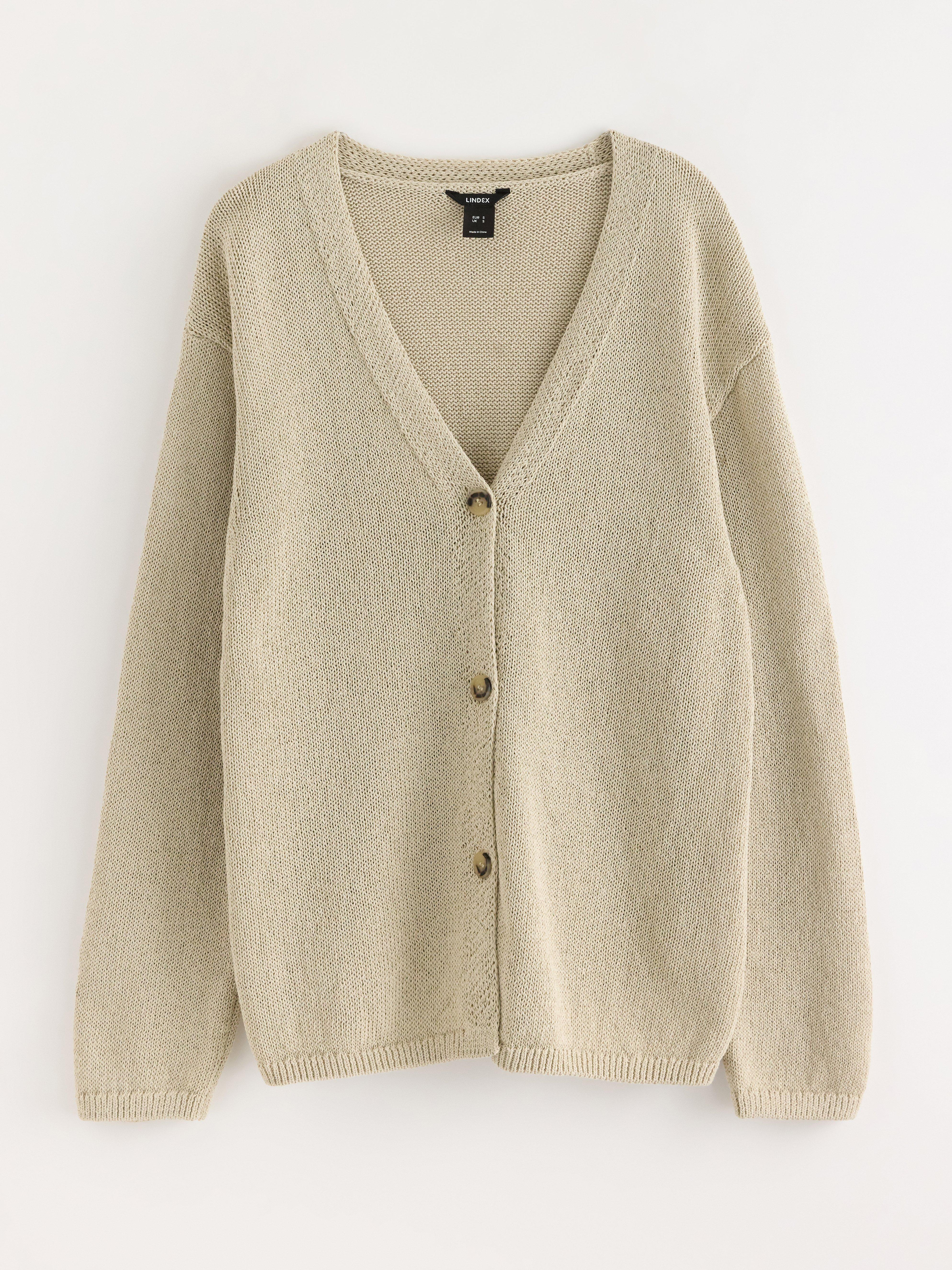 Cardigan - Womens Wear - Beige