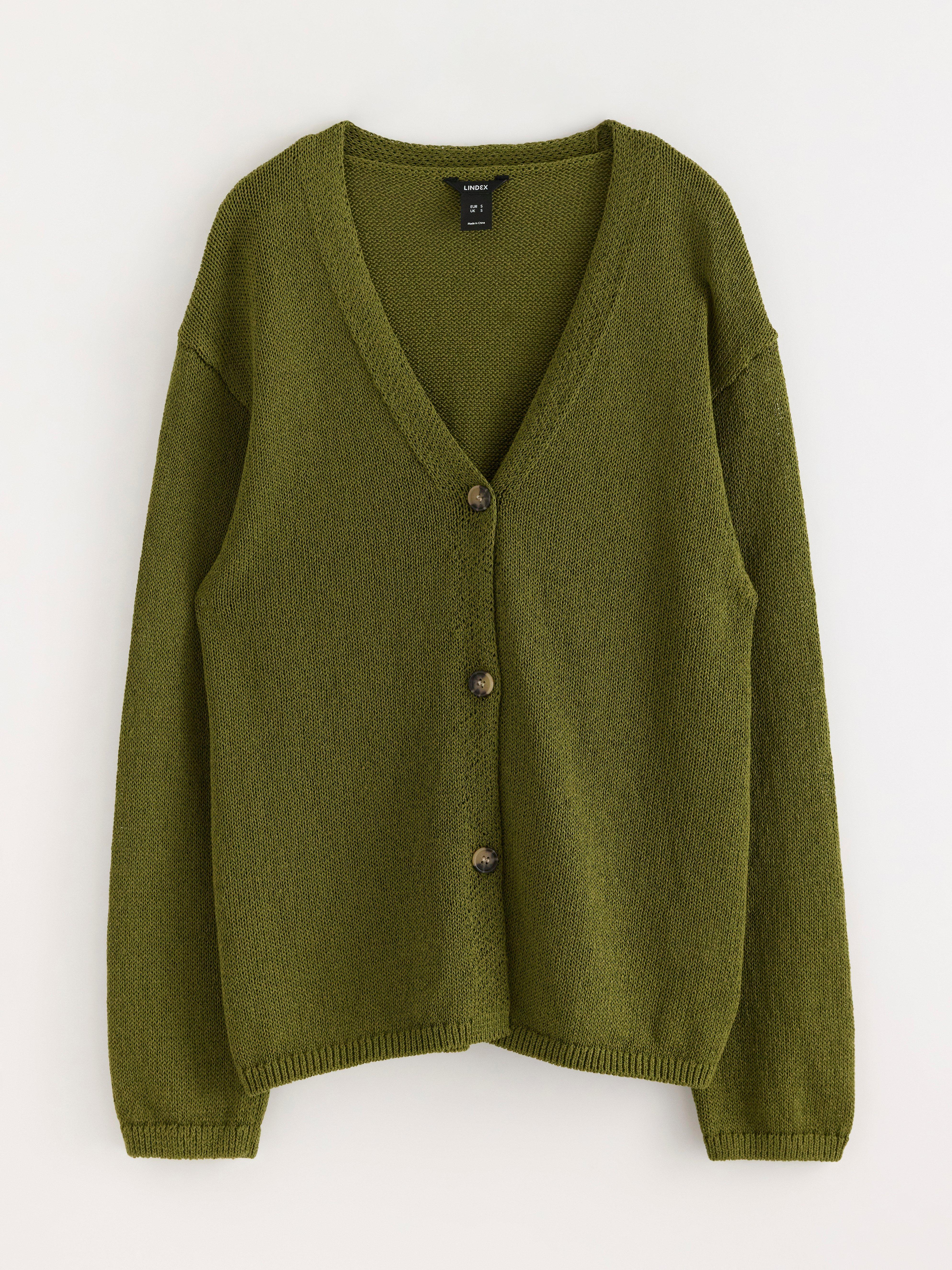 Cardigan - Womens Wear - Khaki