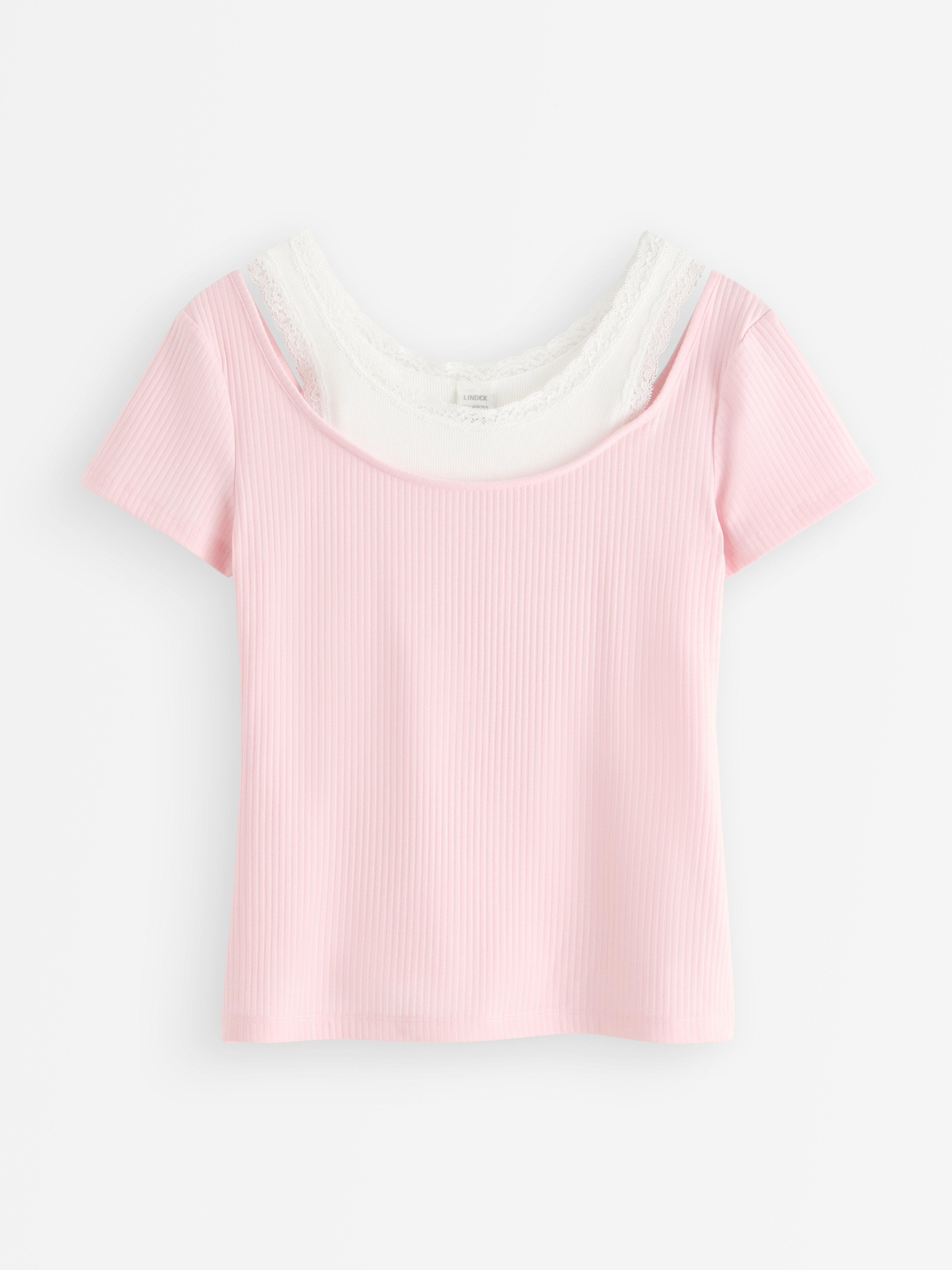 Top - Børn - Lyserød