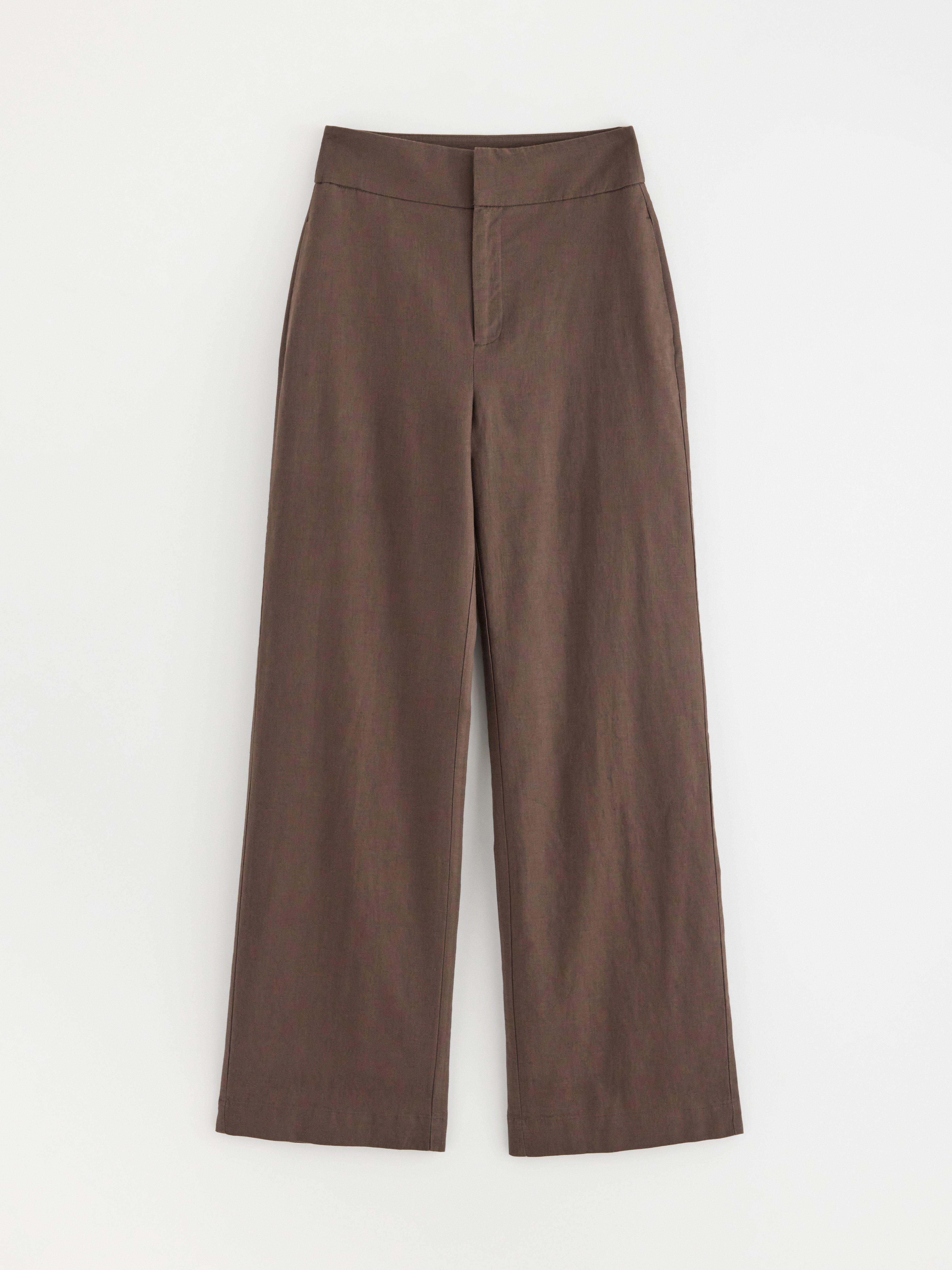 Trousers - Womens Wear - Brown