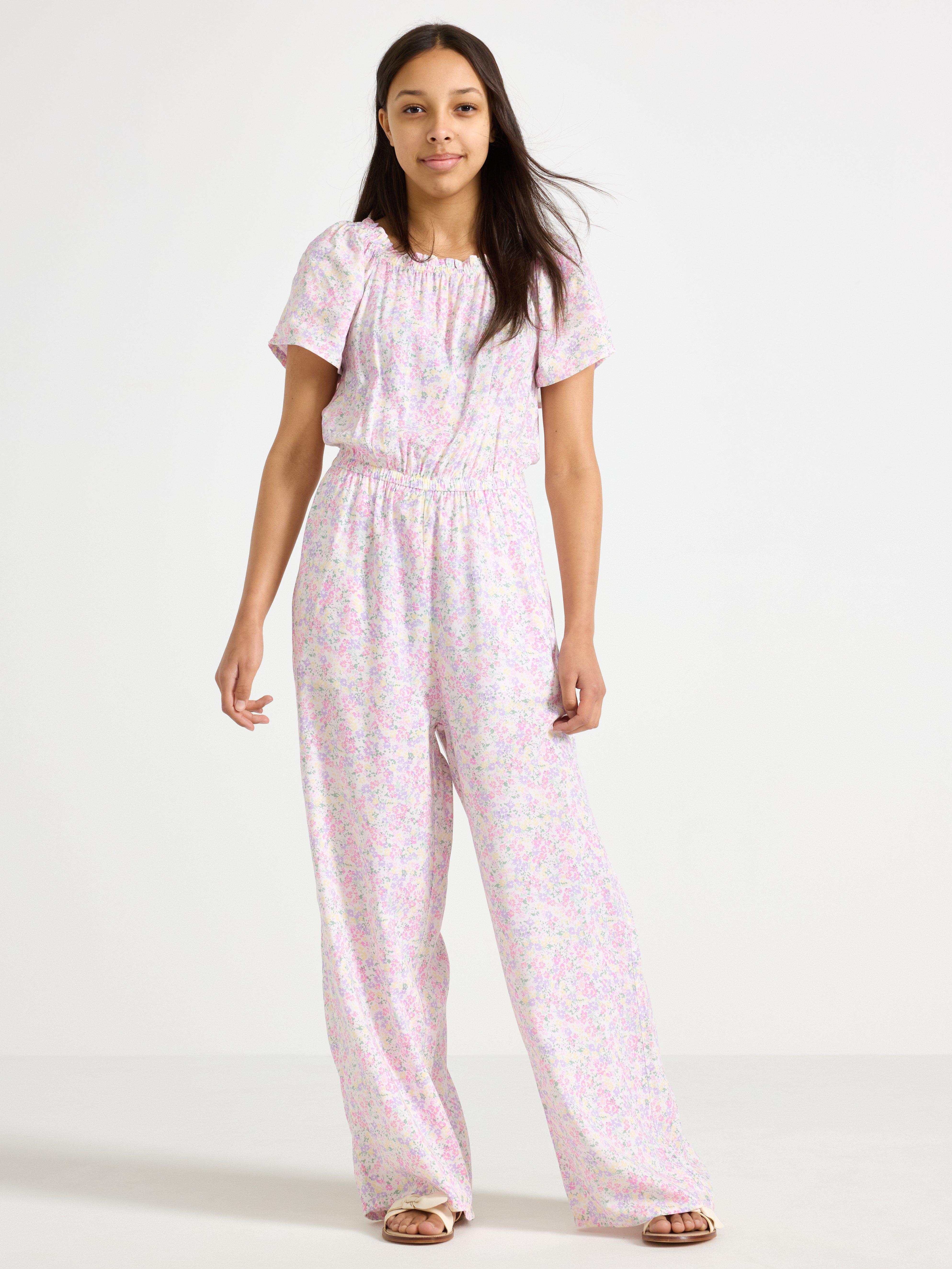 Jumpsuit - Kids Wear - White