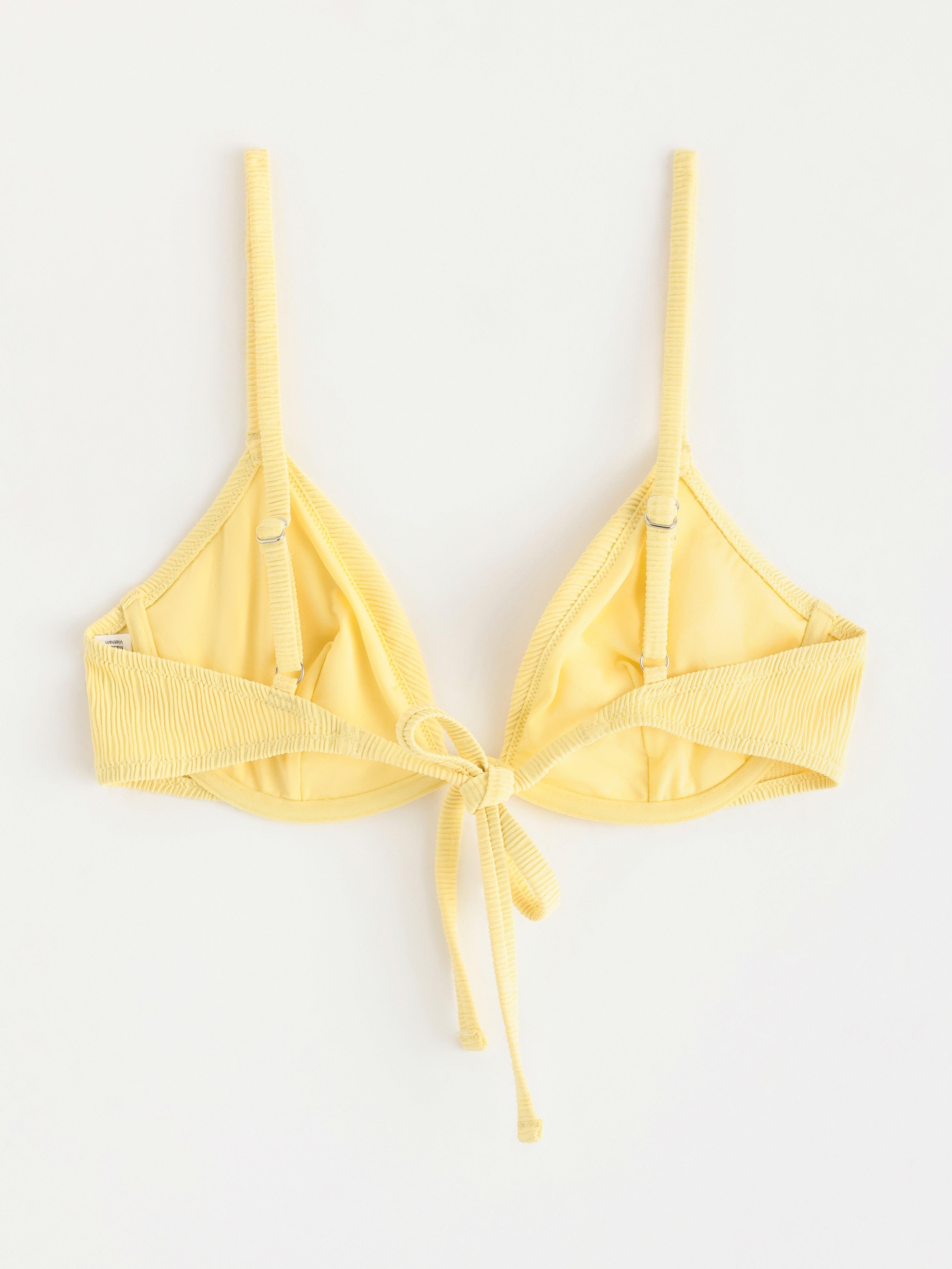 Wire Bra - Lingerie - Yellow
