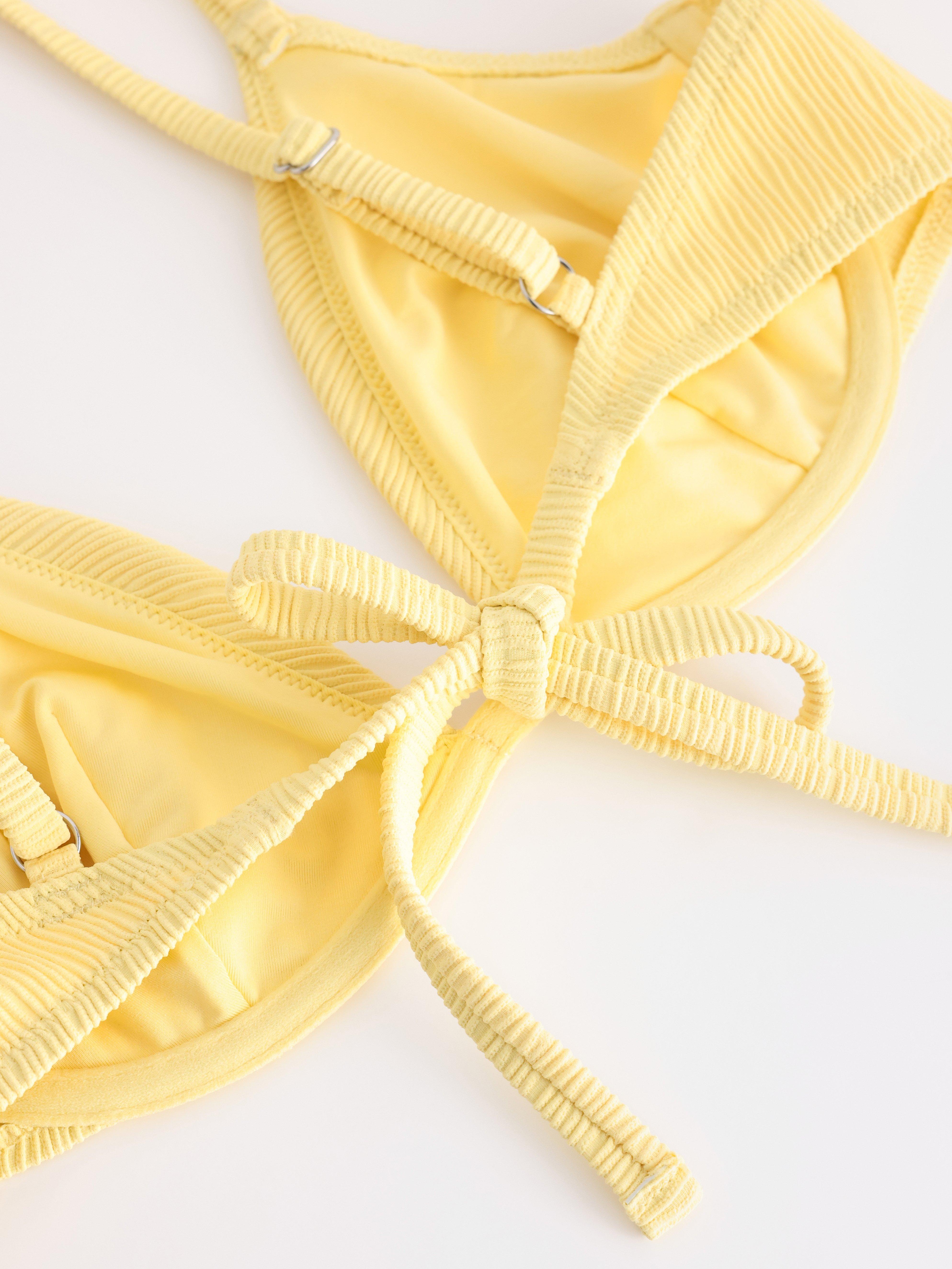 Wire Bra - Lingerie - Yellow