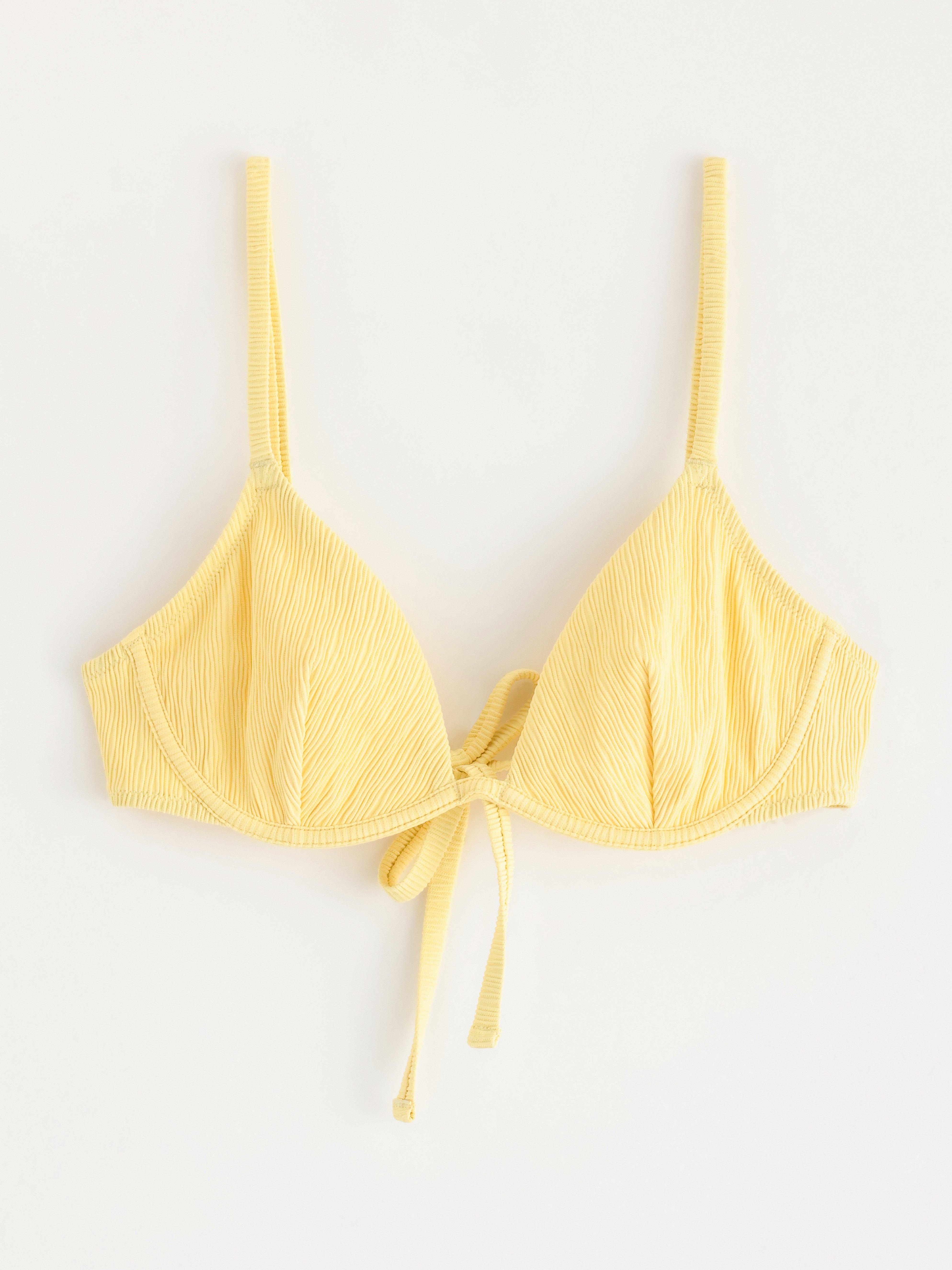Wire Bra - Lingerie - Yellow
