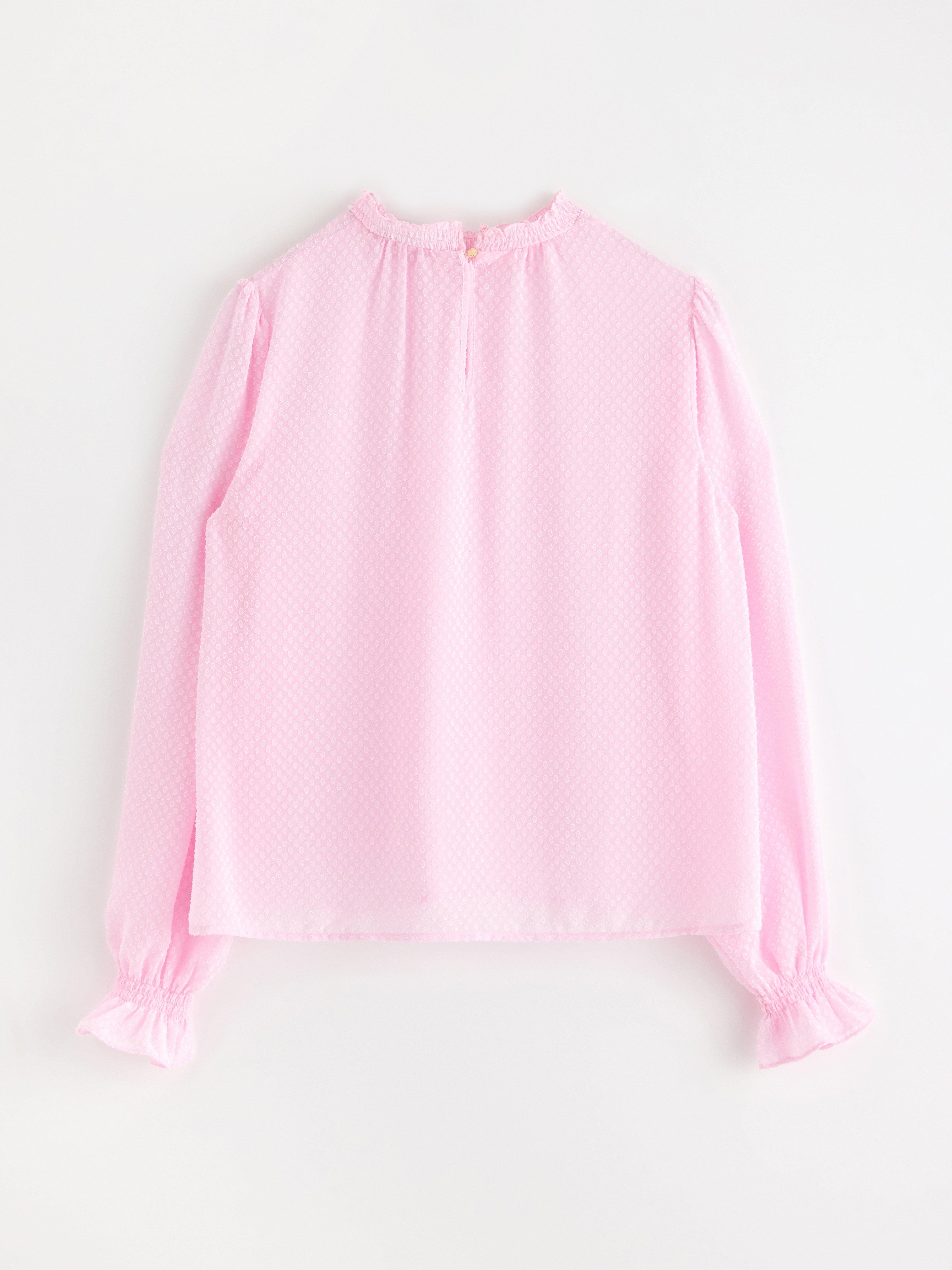 Bluse - Dame - Rosa