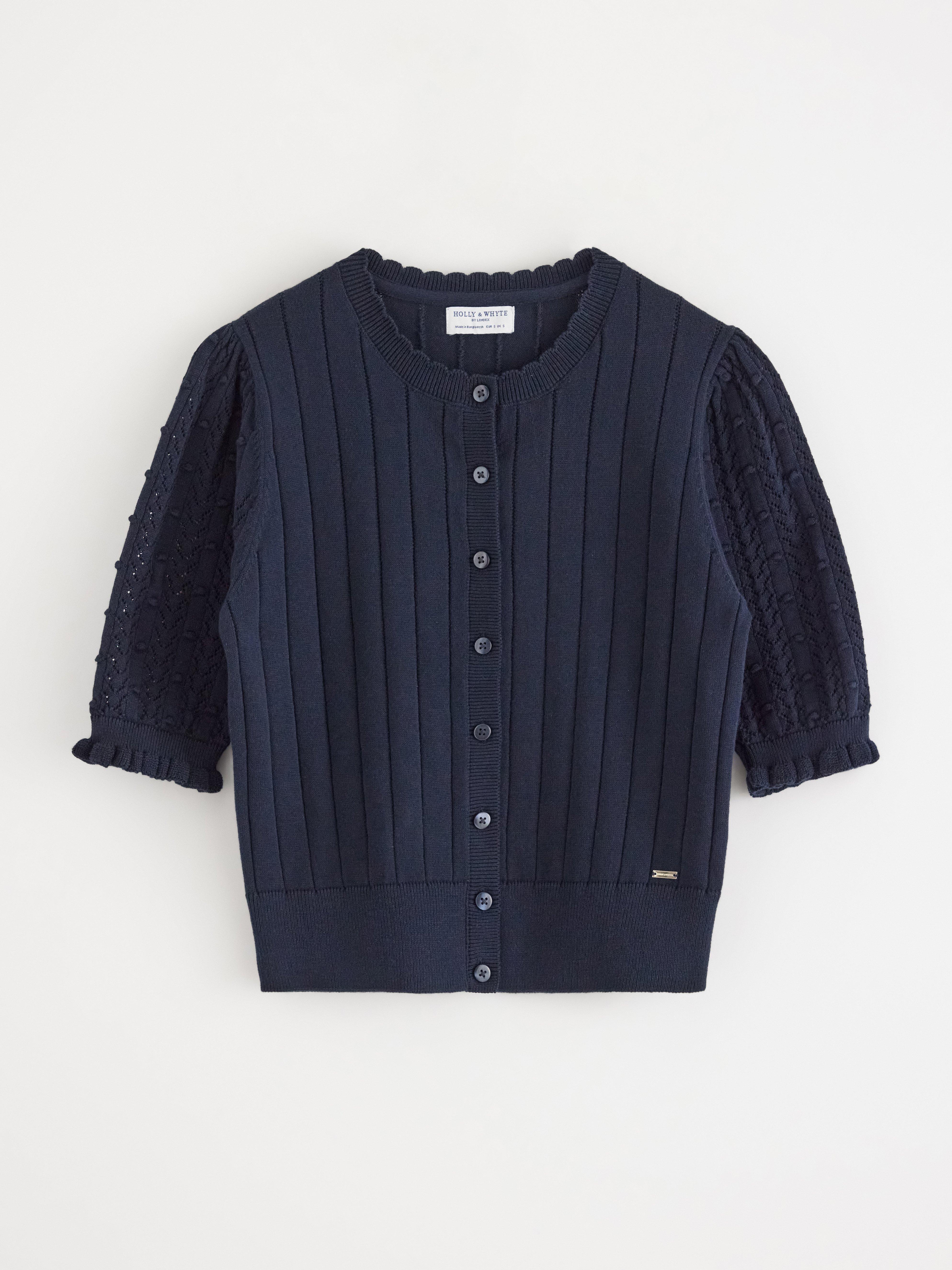 Cardigan - Womens Wear - Blue