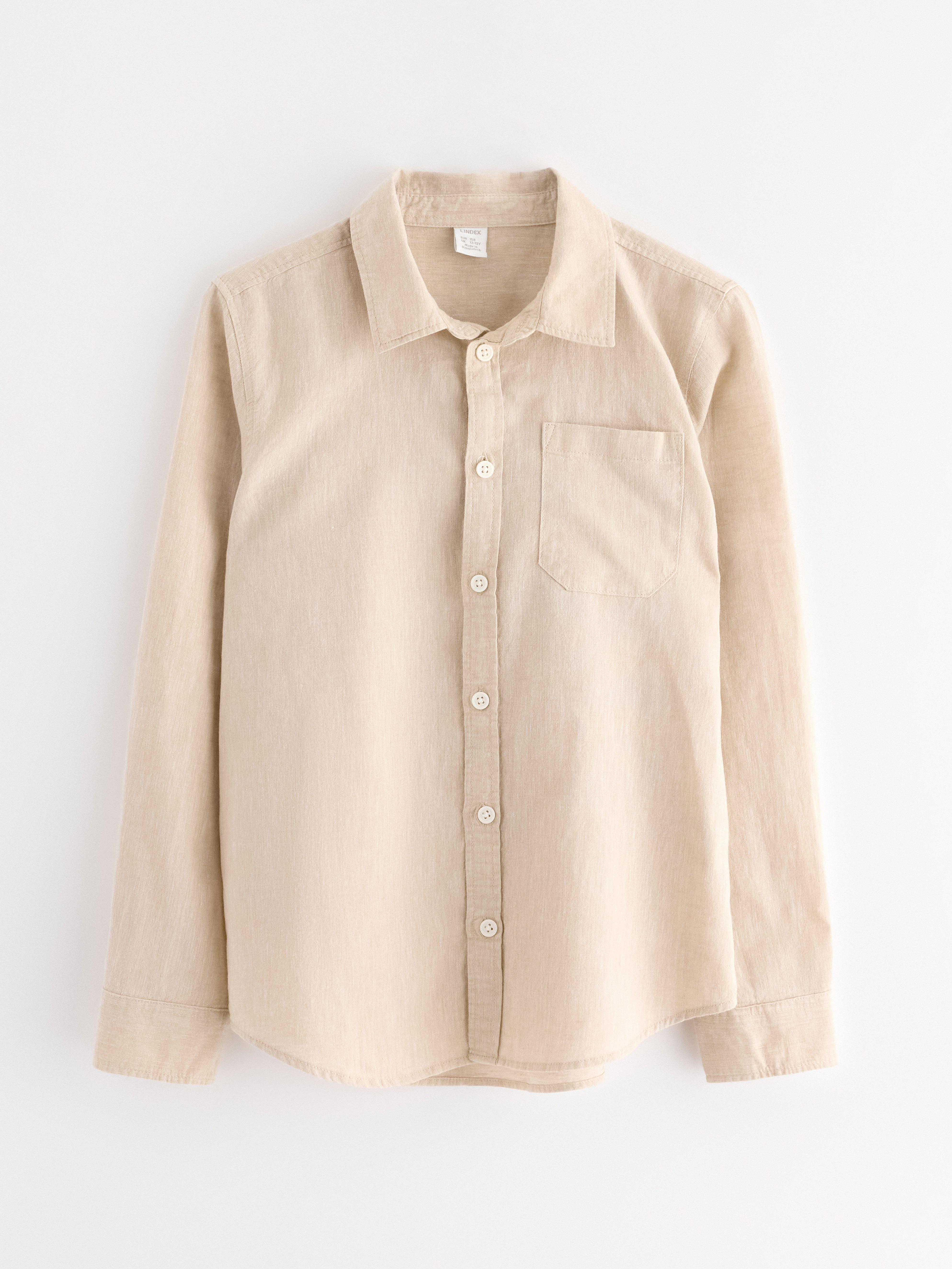 Skjorta - Barn - Beige