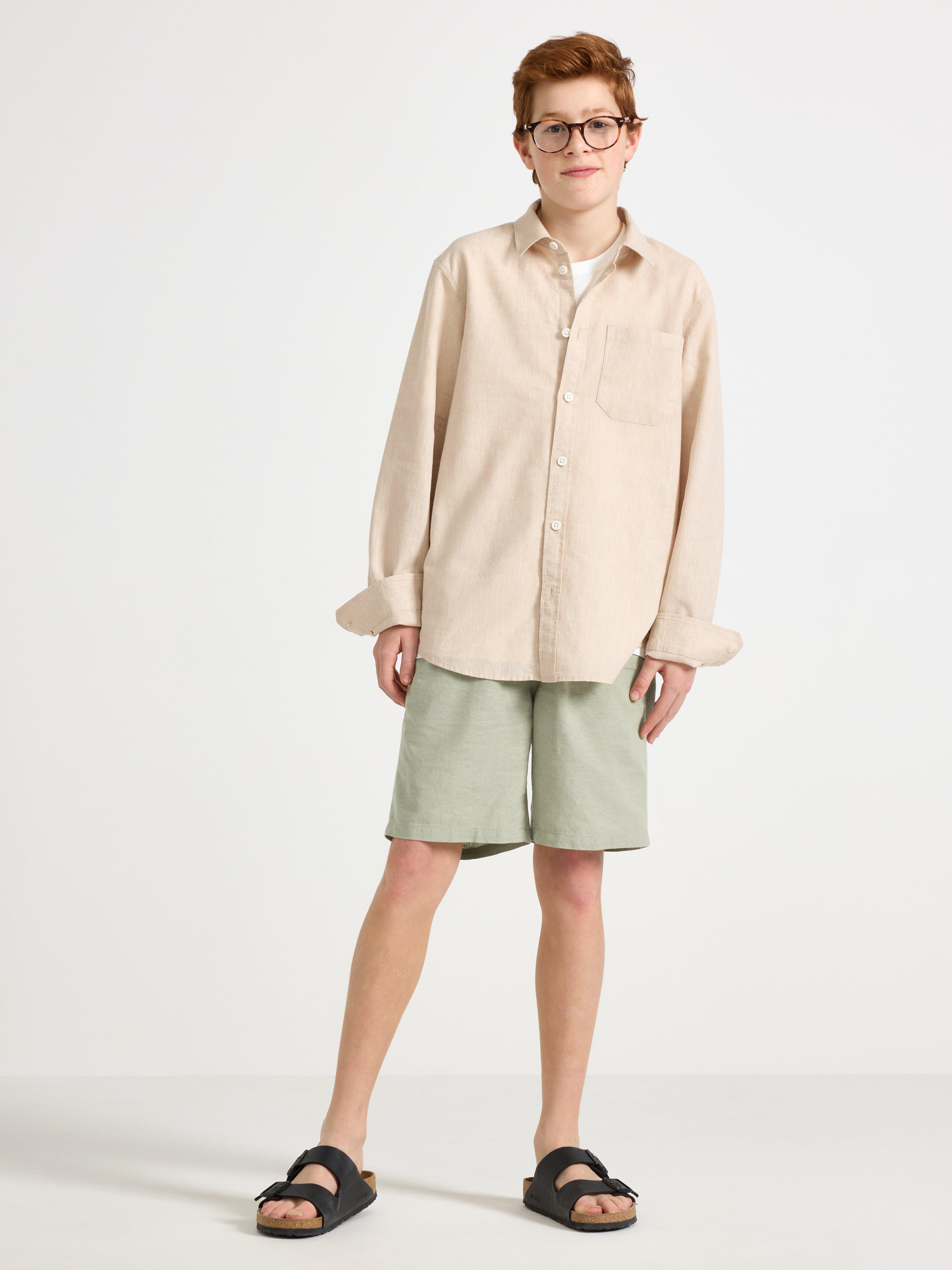 Shorts - Børn - Khaki