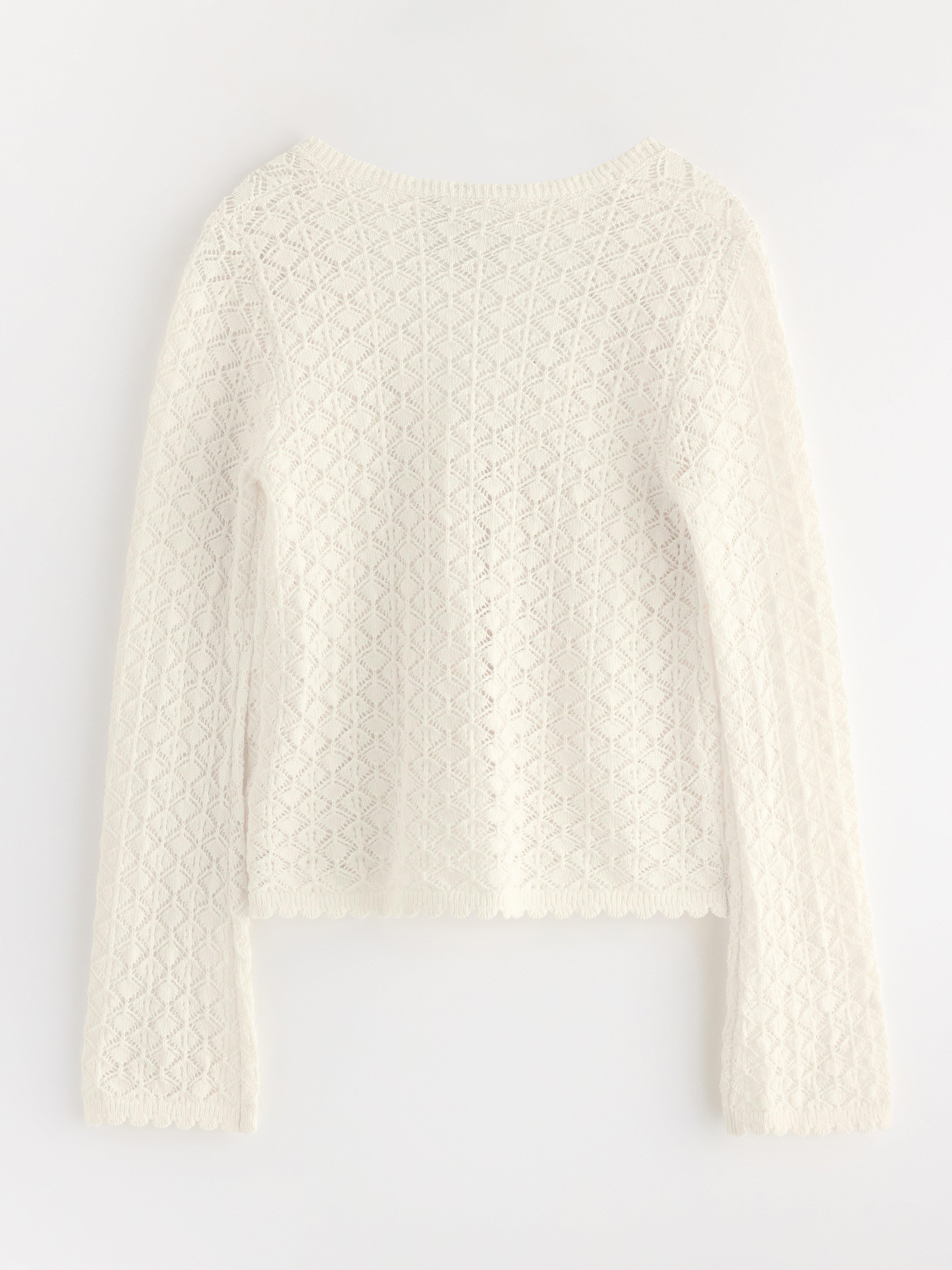 Cardigan - Dam - Vit