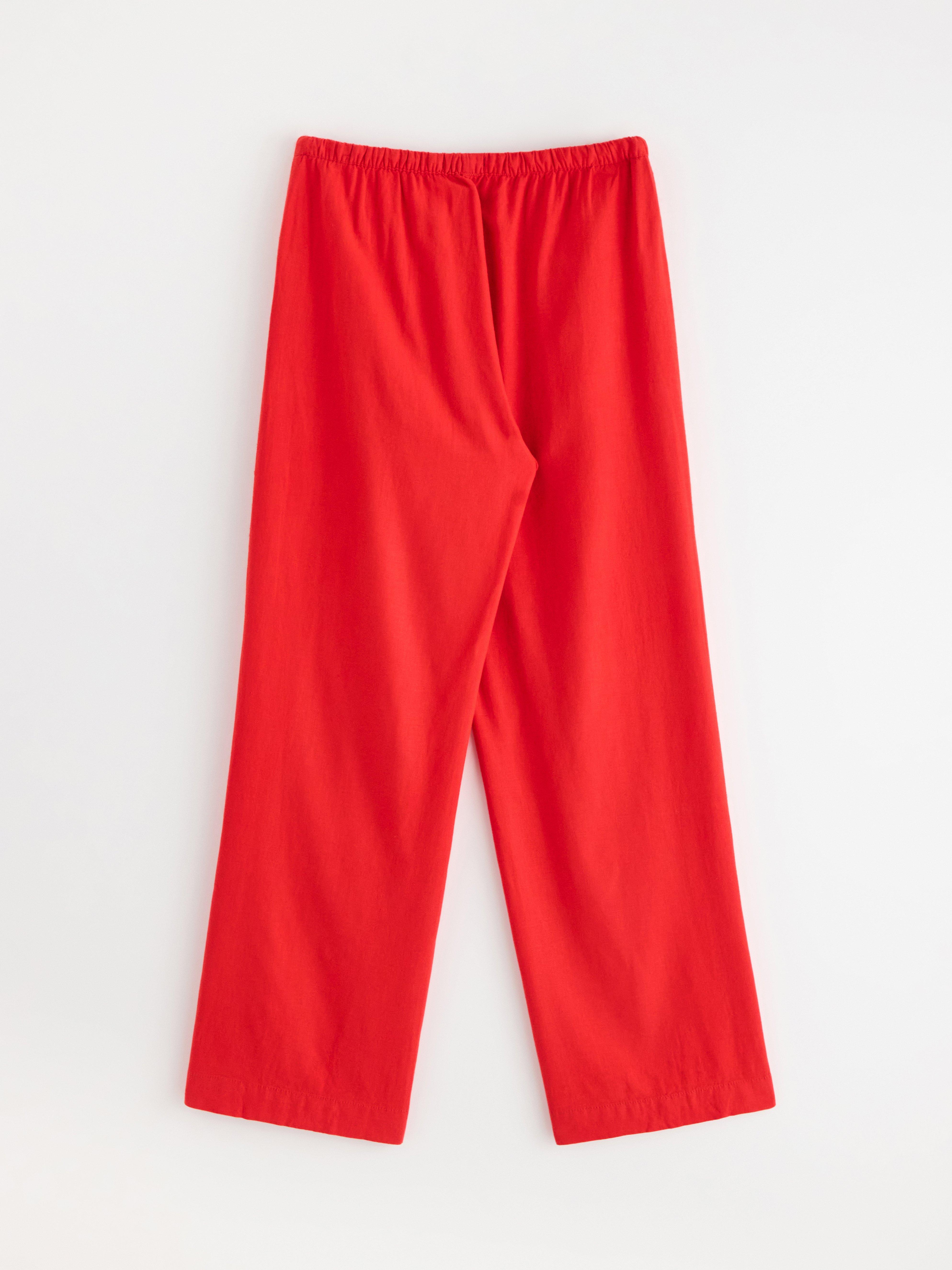 Trousers - Womens Wear - Red