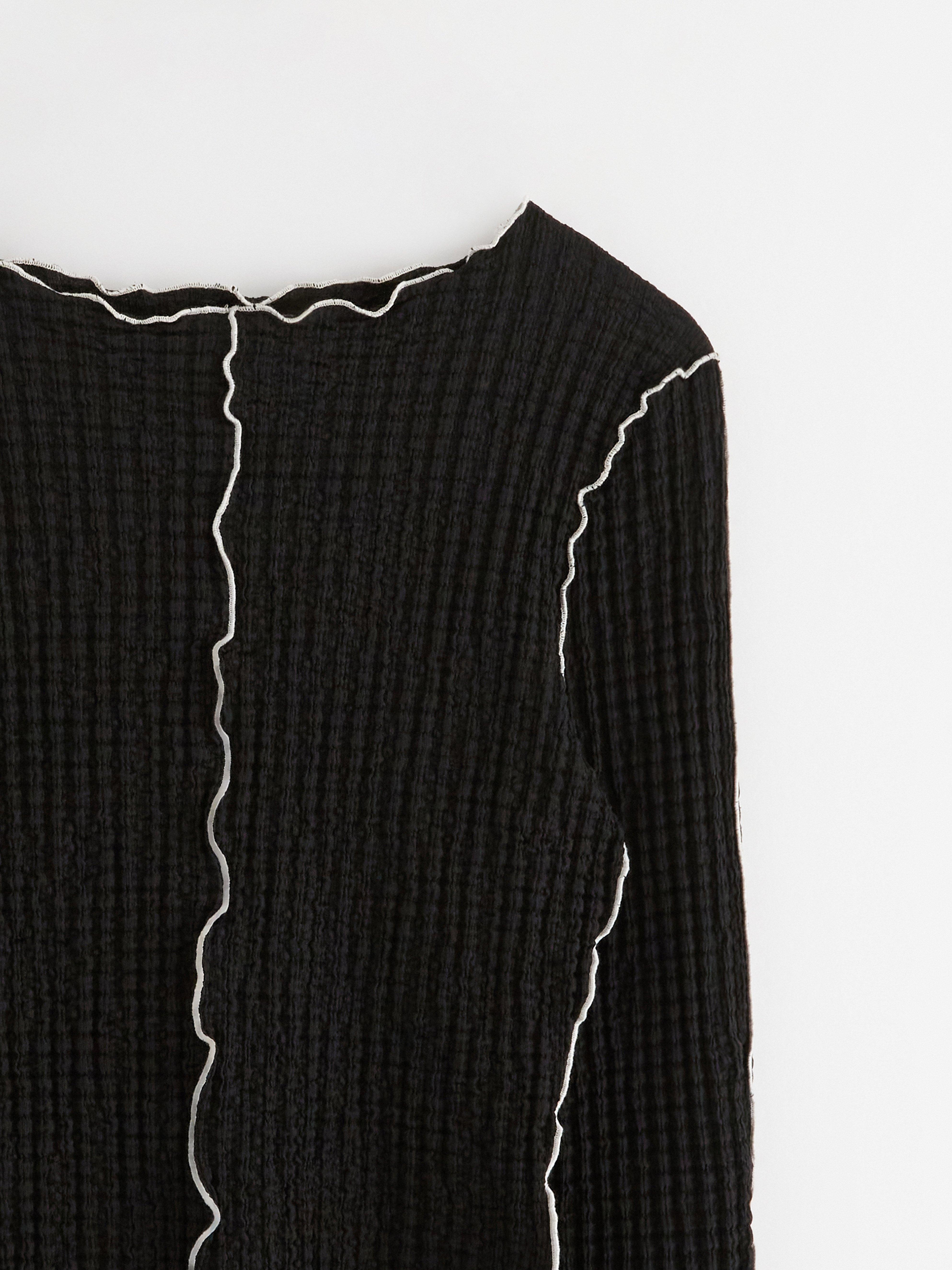 Top - Womens Wear - Black