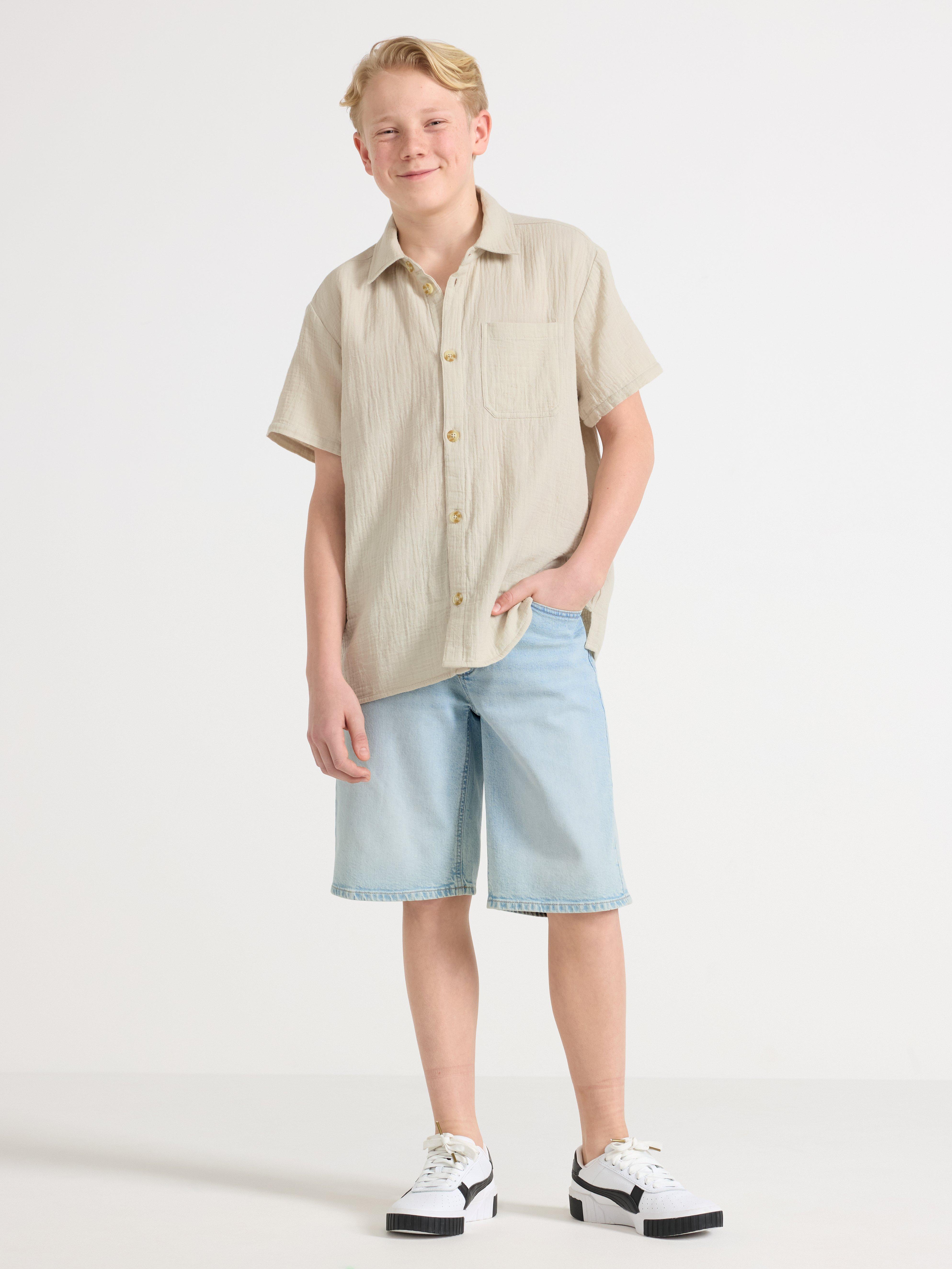 Shorts - Kids Wear - Blue