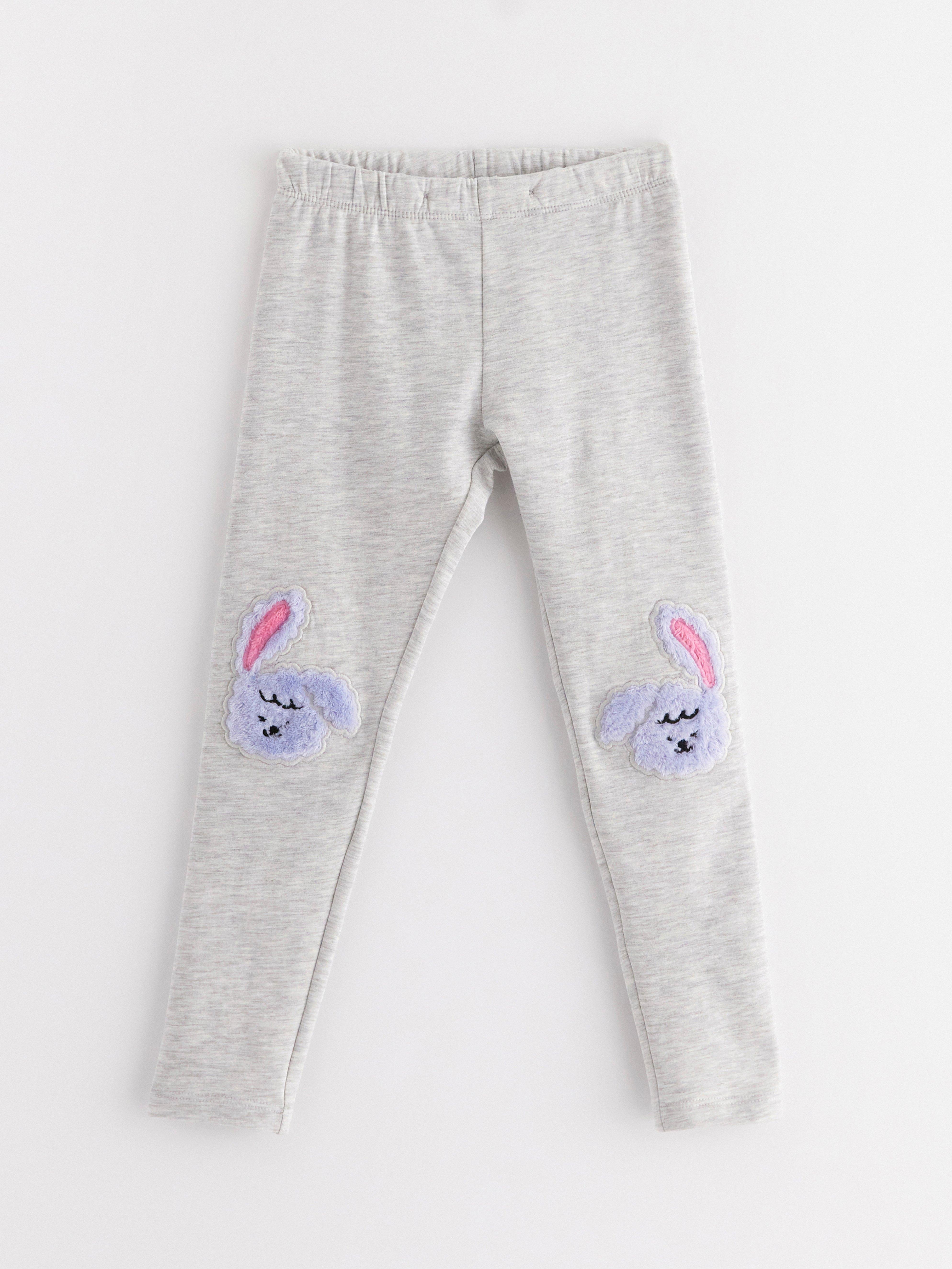 Leggings - Barn - Grå