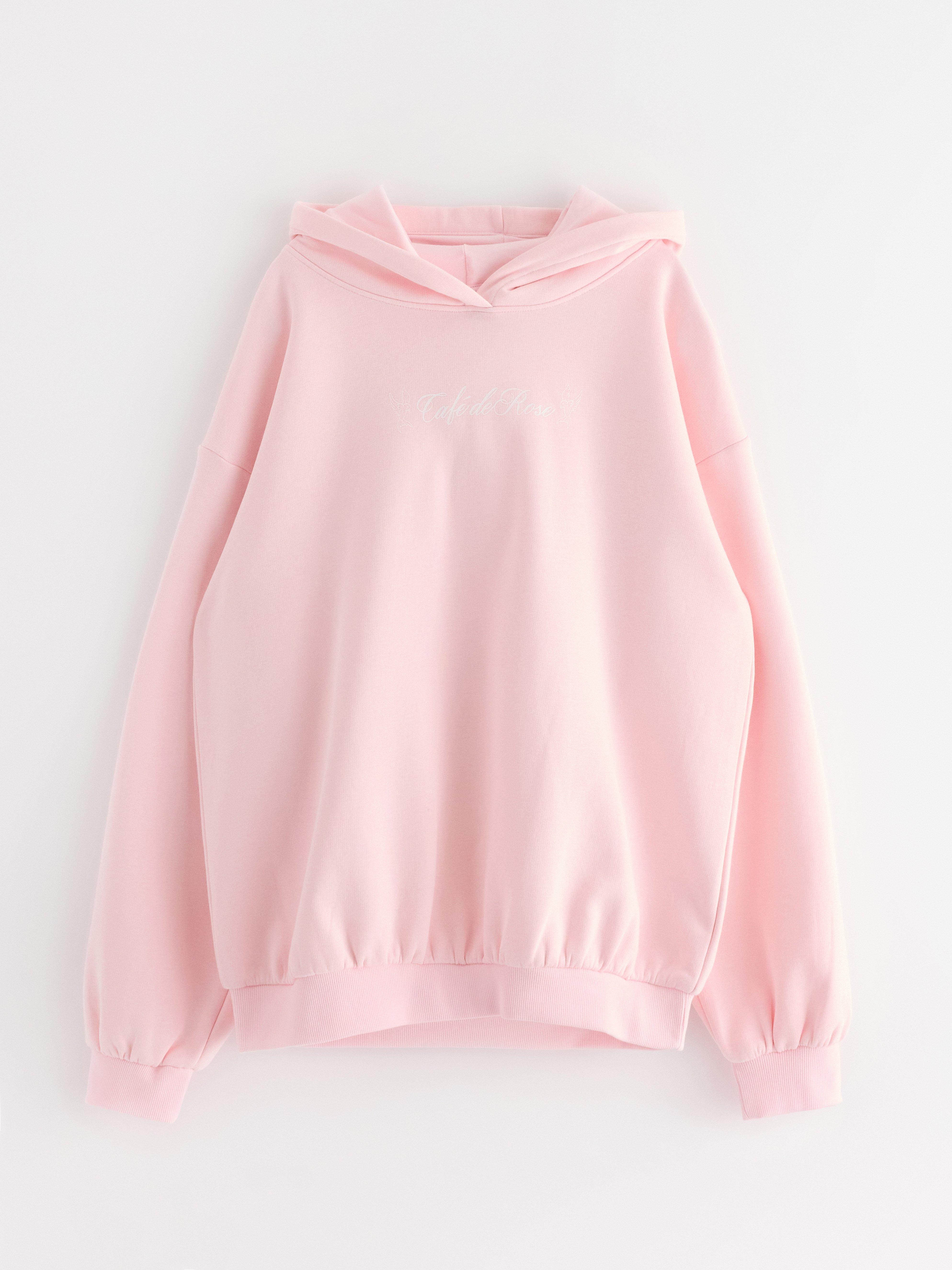 Hooded Sweatshirt - Kids Wear - Pink