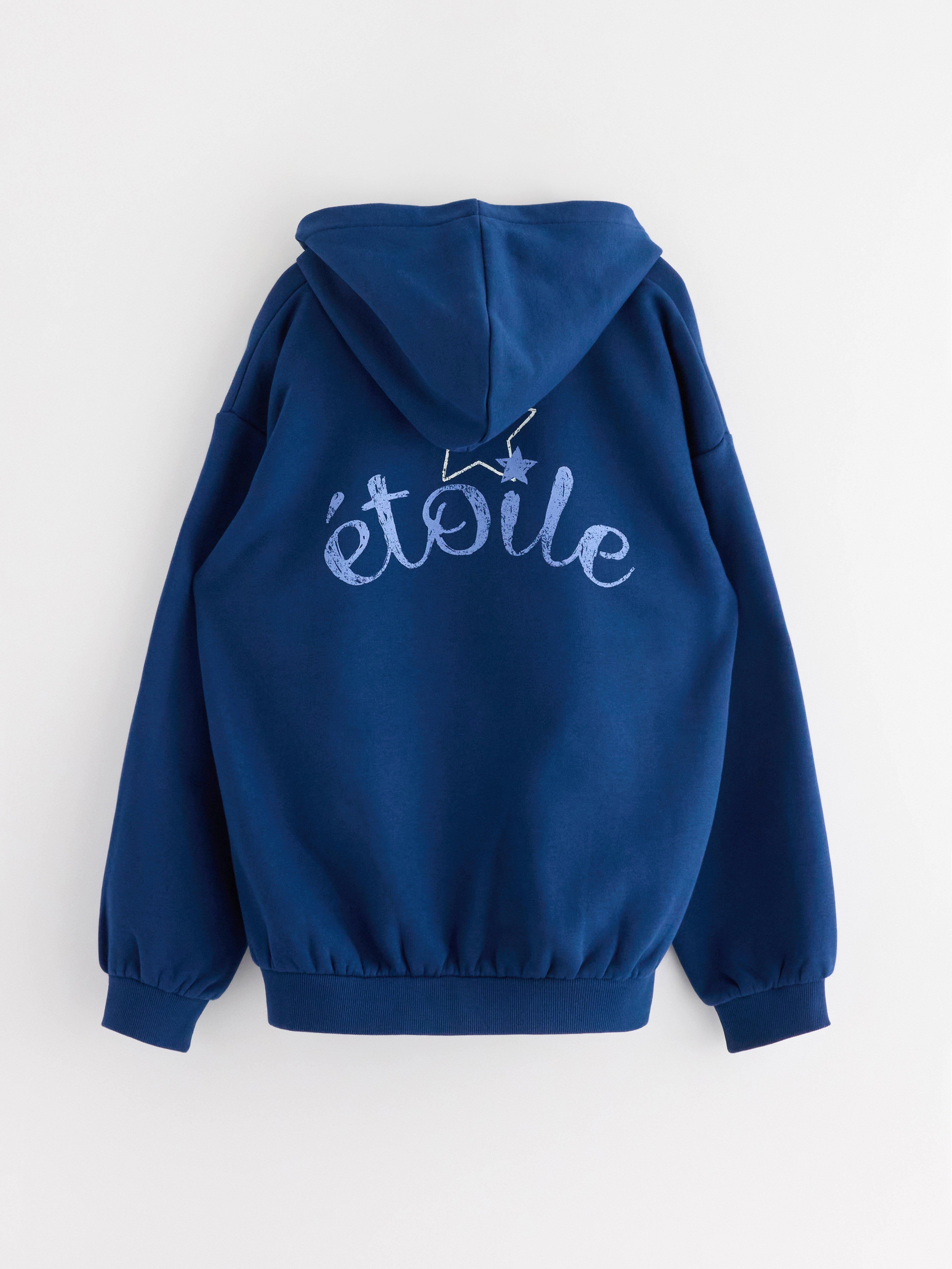 Hooded Sweatshirt - Kids Wear - Blue